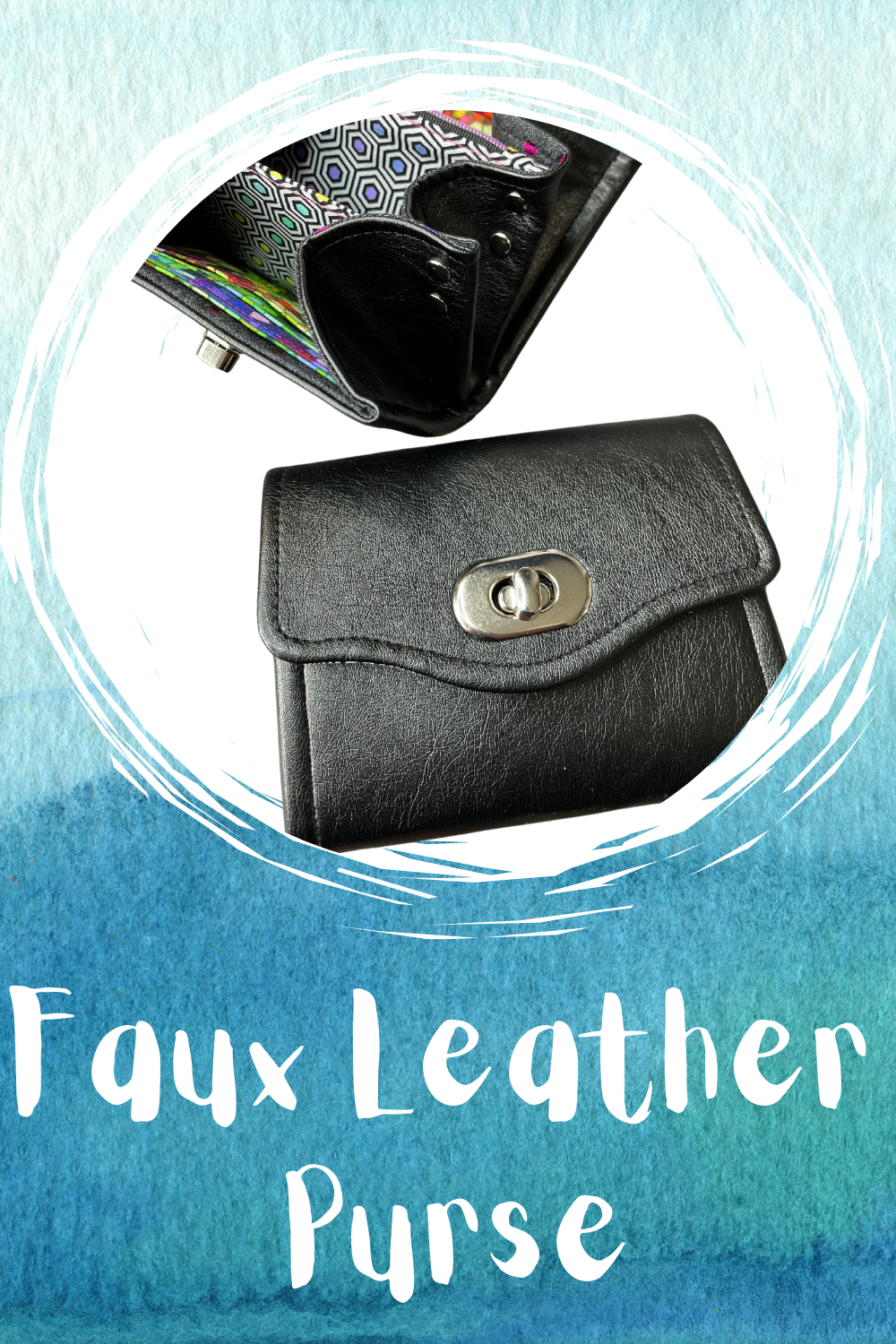 Faux Leather Purse - Uphouse Crafts