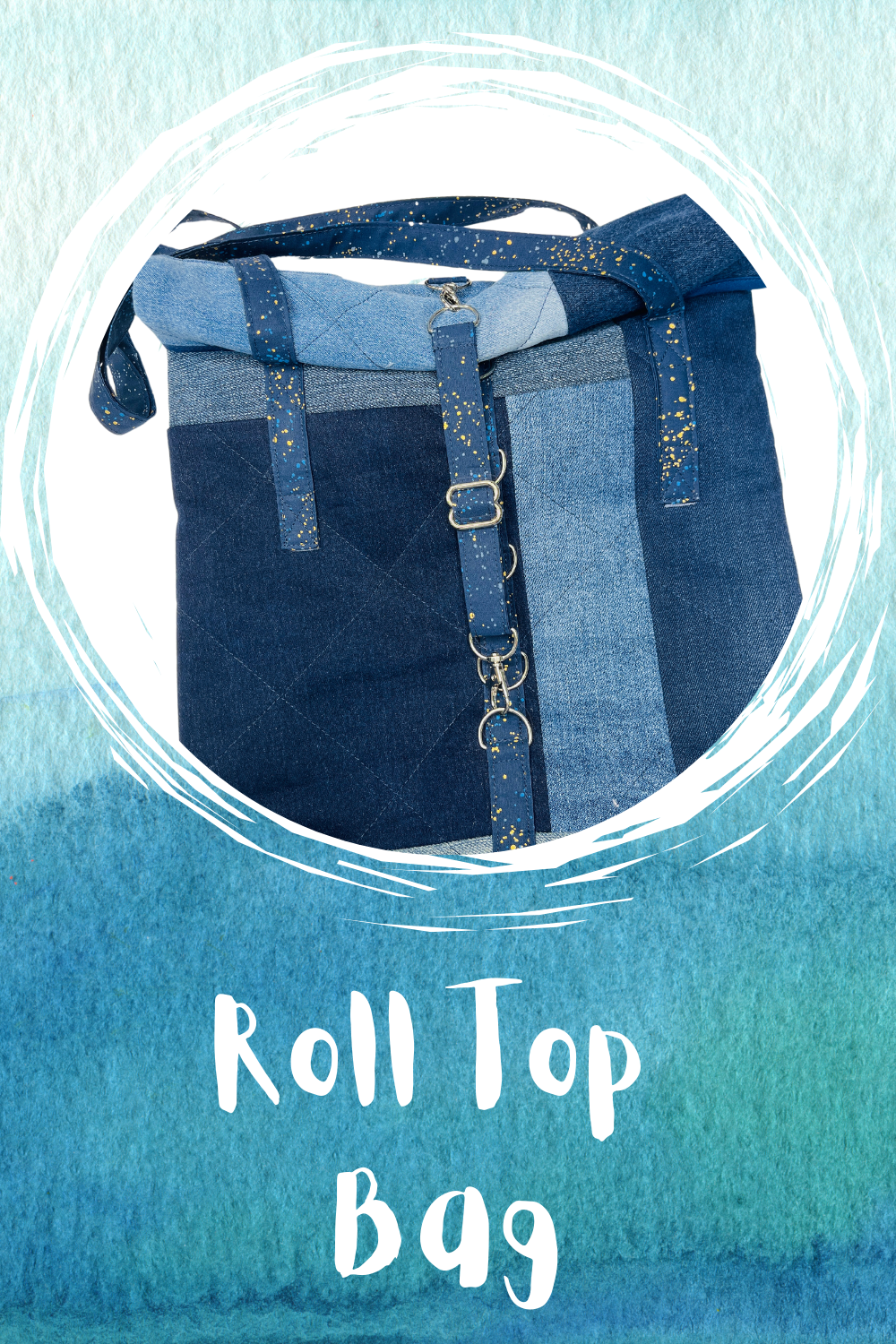 Roll Top Tote Bag - Uphouse Crafts