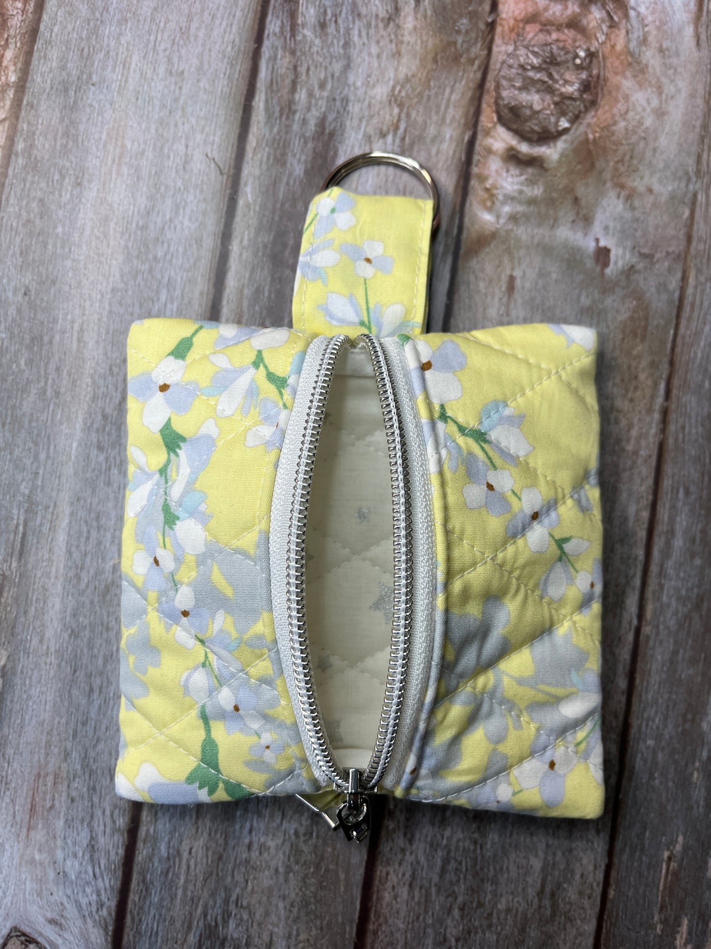 Mini Zip Pouch - Floral - Uphouse Crafts