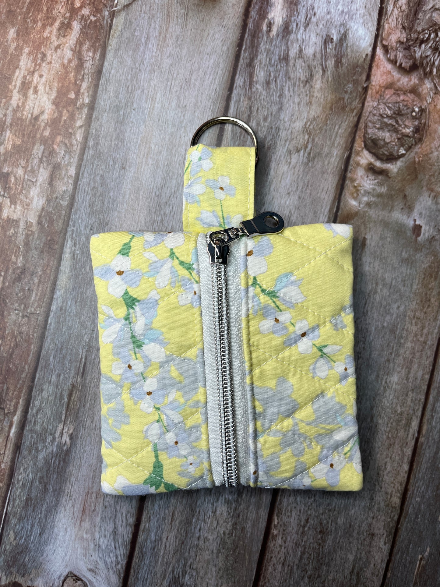 Mini Zip Pouch - Floral - Uphouse Crafts