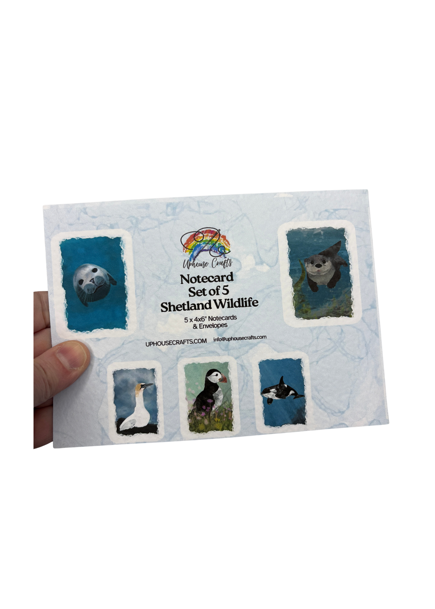 Greetings Card | Shetland Wildlife - Set of 5 Notecards