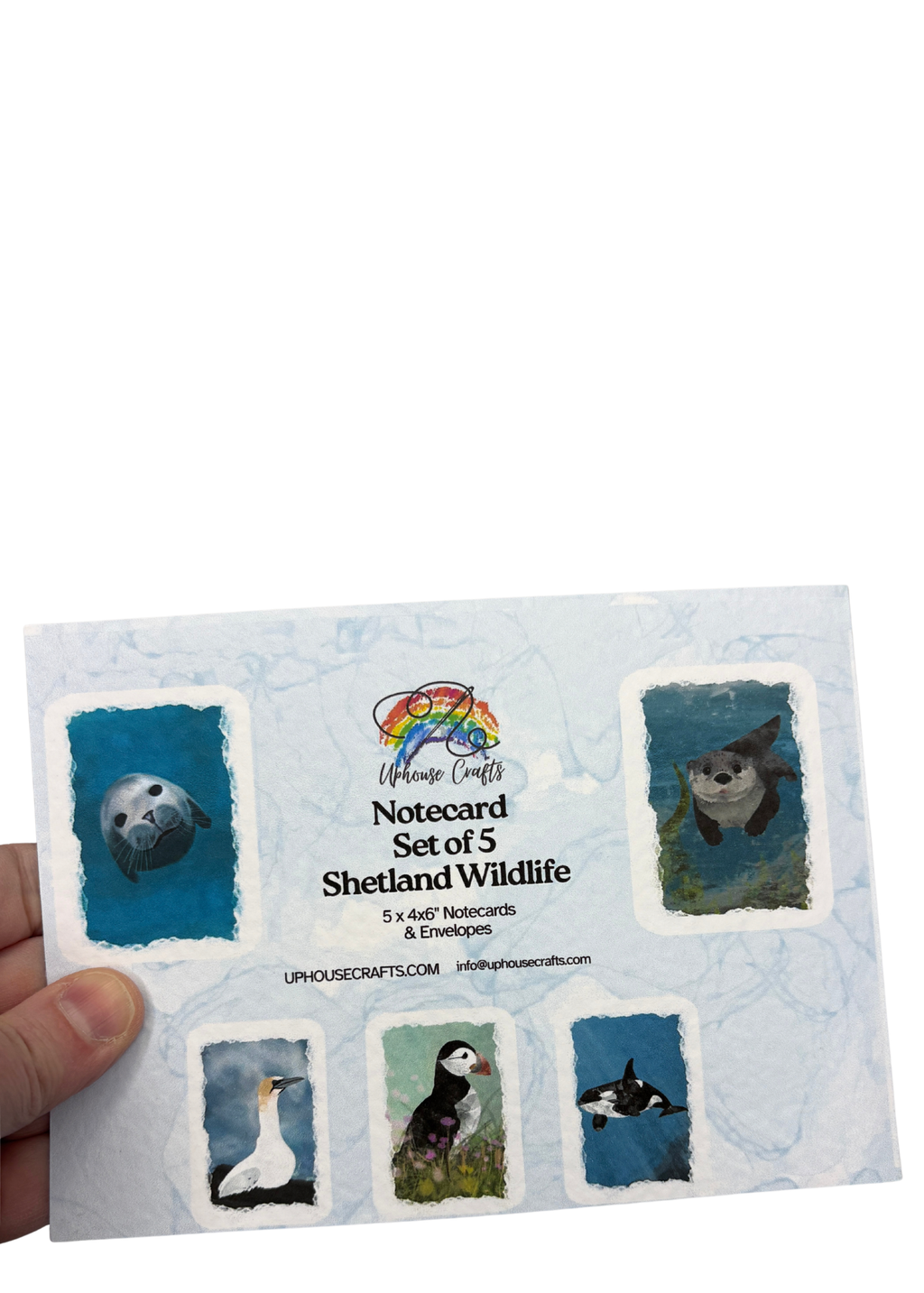Greetings Card | Shetland Wildlife - Set of 5 Notecards