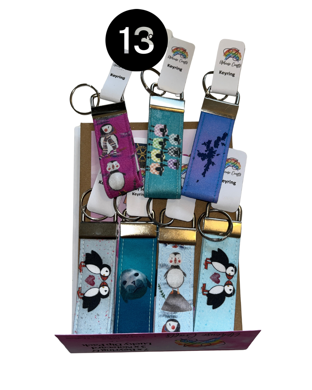 Keyring & Notecard | Lucky Dip Pack