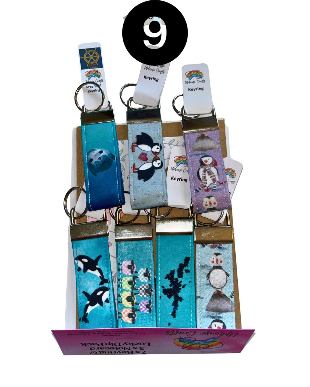 Keyring & Notecard | Lucky Dip Pack