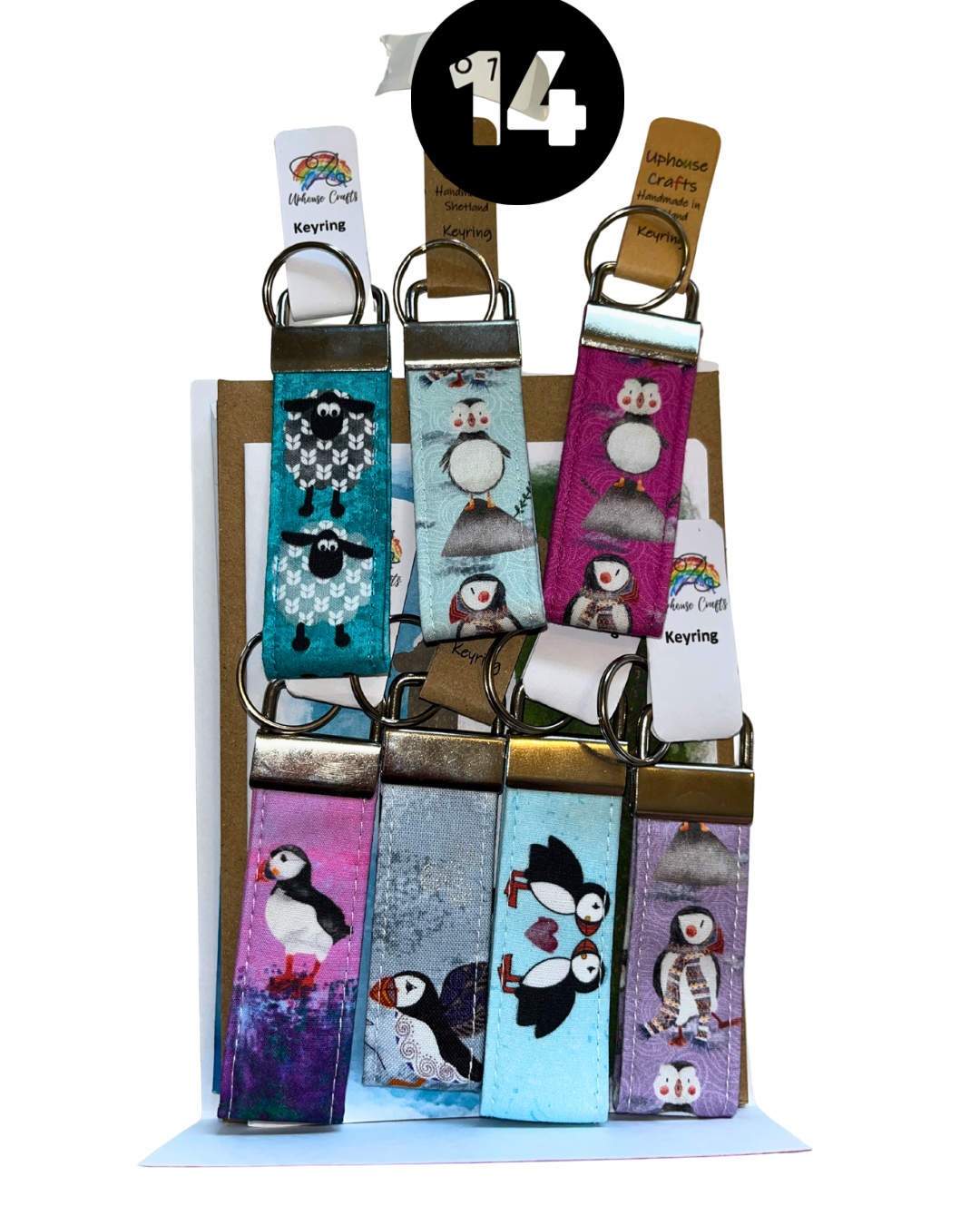 Keyring & Notecard | Lucky Dip Pack