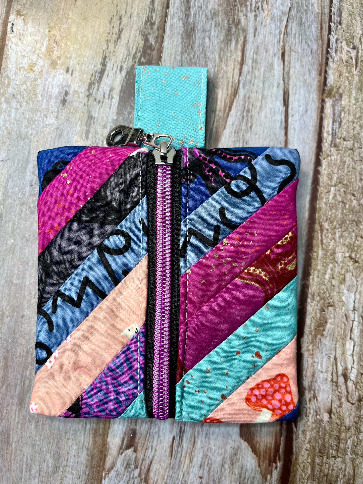 Mini Zip Pouch - Brights - Uphouse Crafts