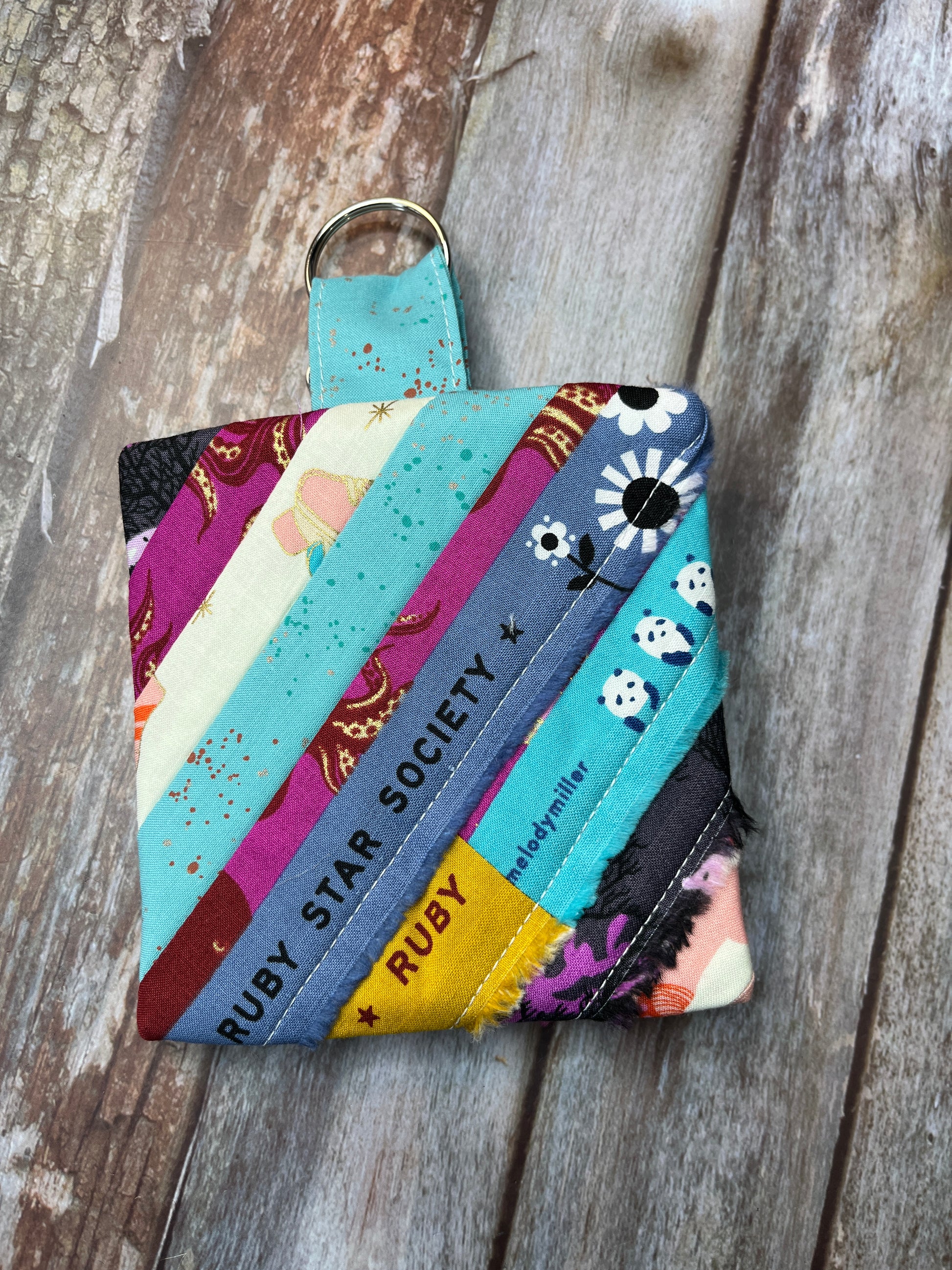 Mini Zip Pouch - Brights - Uphouse Crafts