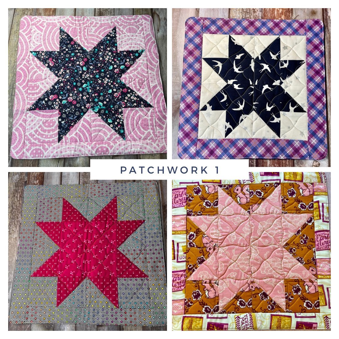 Beginners | Patchwork | Sewing Class | 5 hour class - Uphouse Crafts