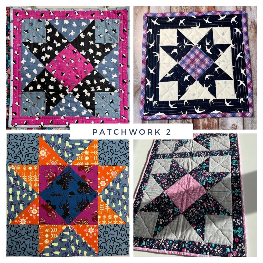 Beginners | Patchwork | Sewing Class | 5 hour class - Uphouse Crafts