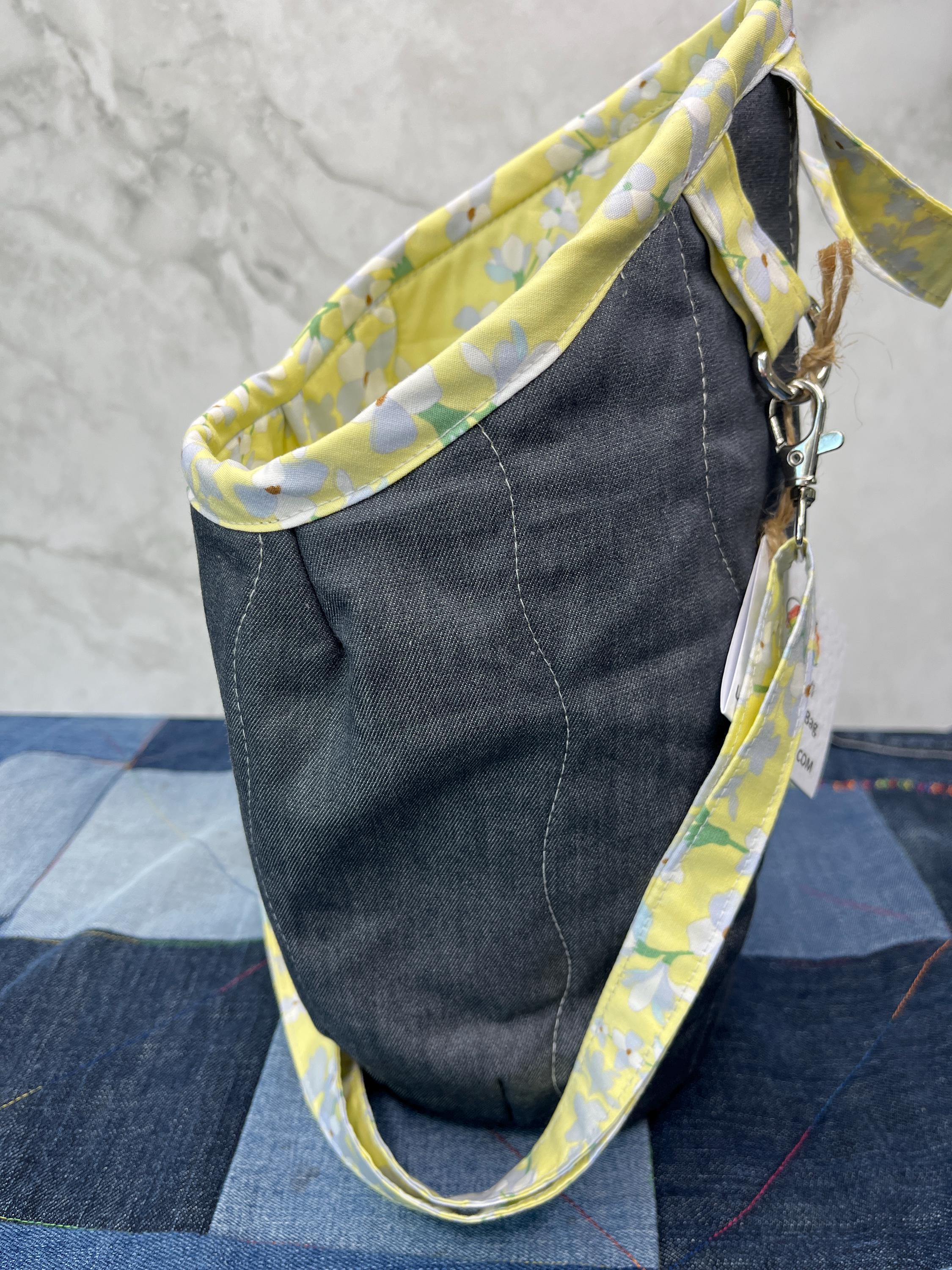 Clothes Peg Bag | Lemon Floral - Uphouse Crafts