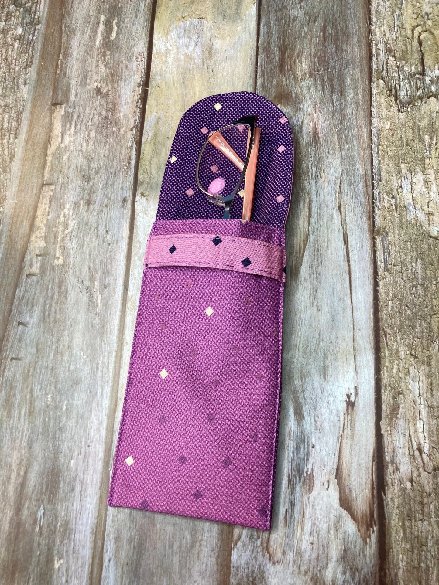 Dusky Pink Glasses Case - Uphouse Crafts