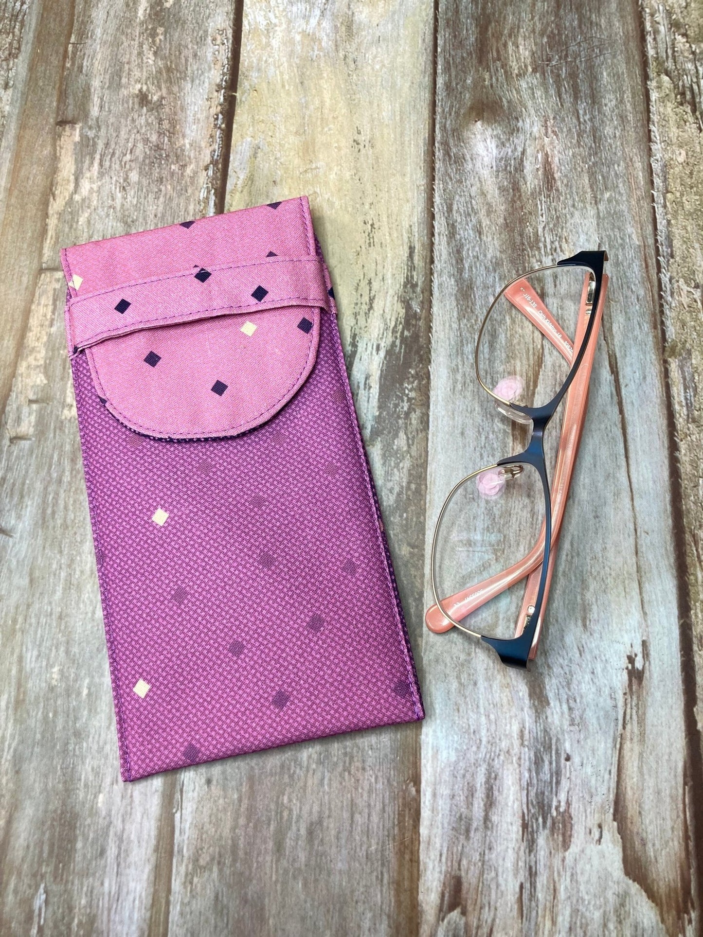 Dusky Pink Glasses Case - Uphouse Crafts