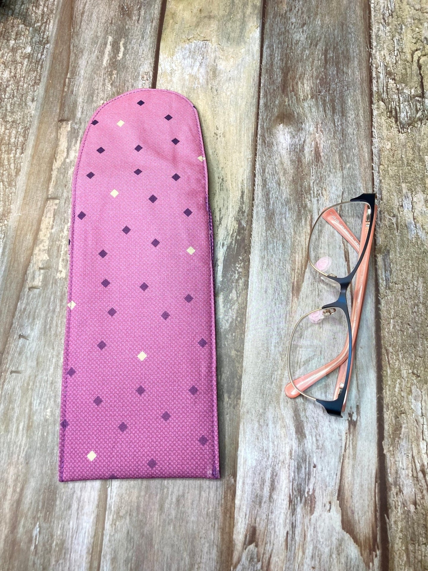 Dusky Pink Glasses Case - Uphouse Crafts