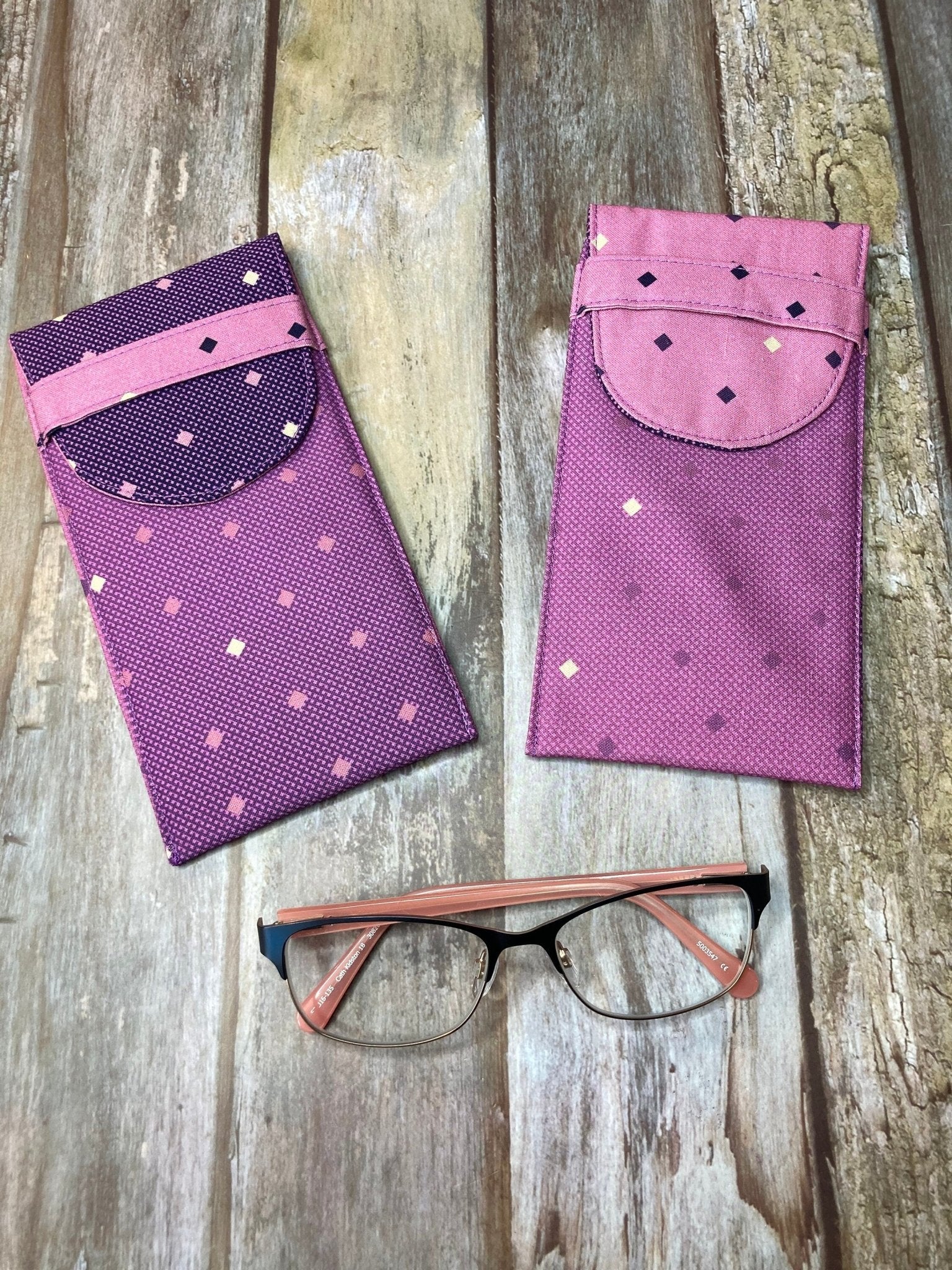 Dusky Pink Glasses Case - Uphouse Crafts