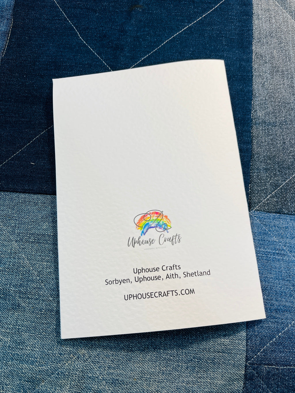 Greetings Card | Puffin Together - Personalised Birthday Card, Anniversary Card, Valentines Card - Uphouse Crafts