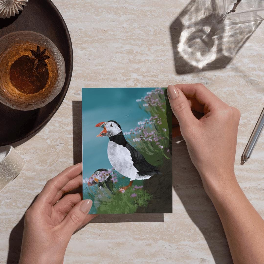 Greetings Card | Shetland - Set of 5 Notecards - Uphouse Crafts