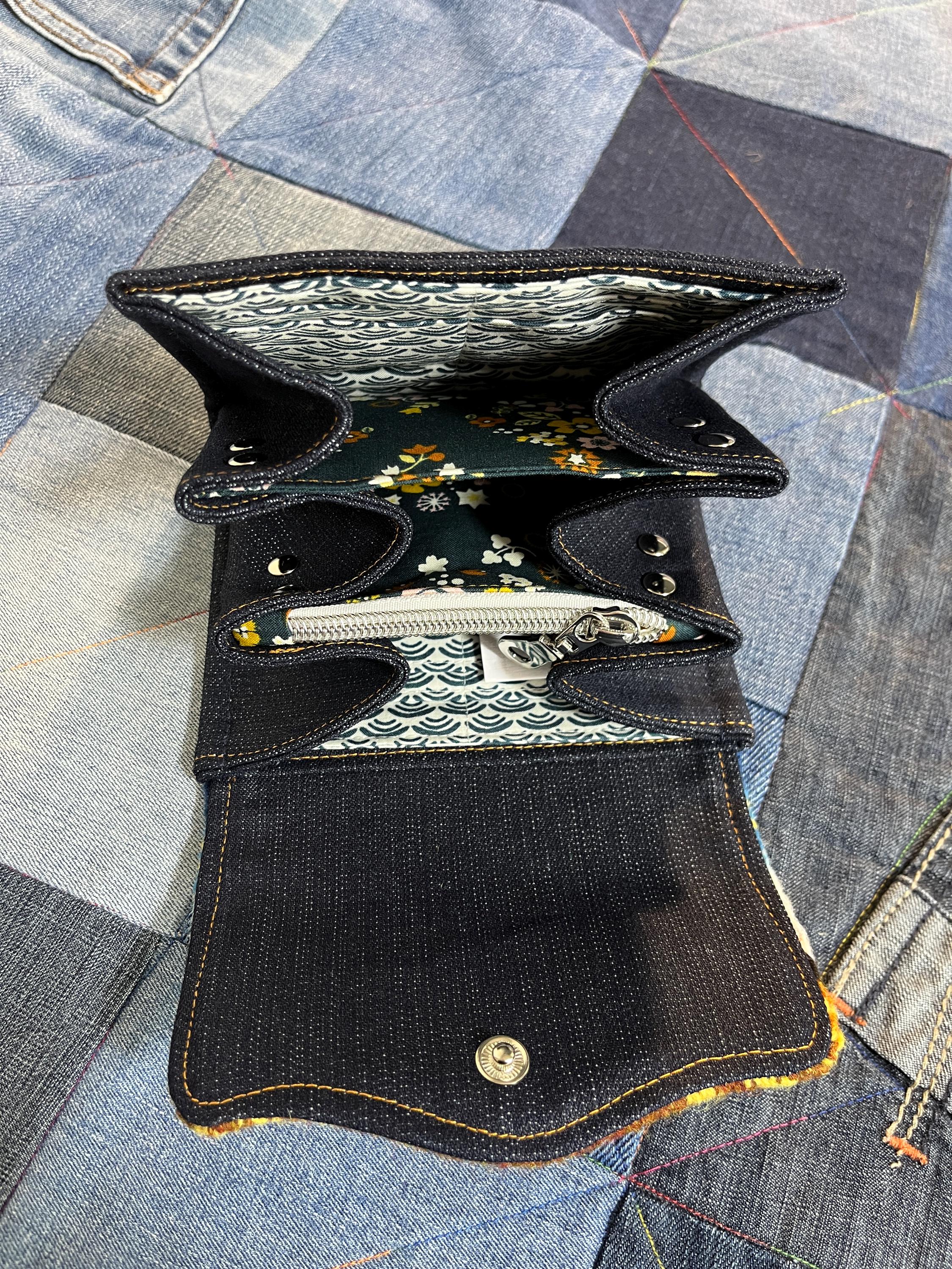 Hand Knitted Fair Isle Purse | Mustard Sheep - Uphouse Crafts