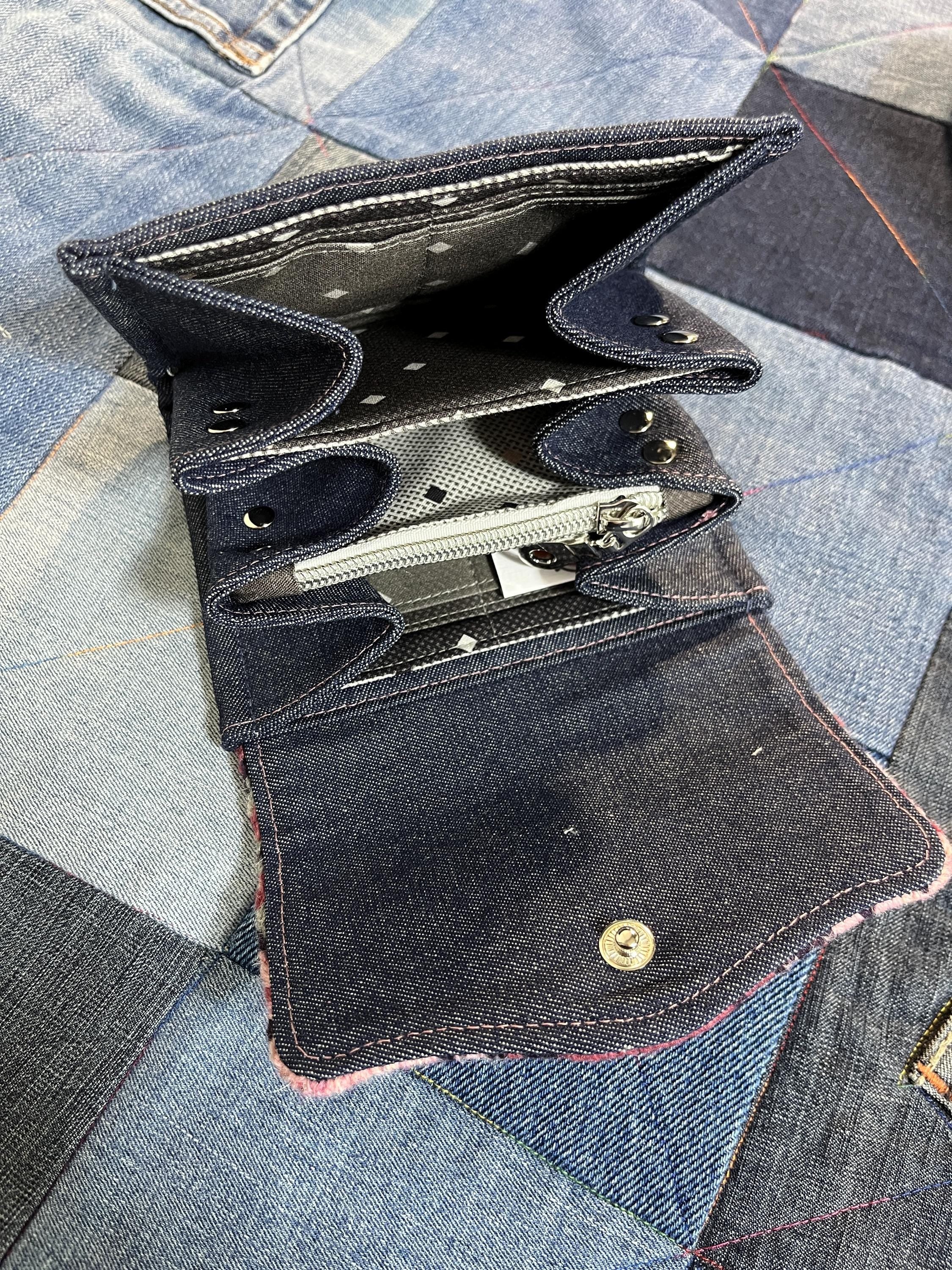 Hand Knitted Fair Isle Purse | Pink Grey - Uphouse Crafts