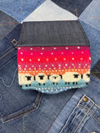 Handknitted Fair Isle Purse | Sunset Sheep - Uphouse Crafts