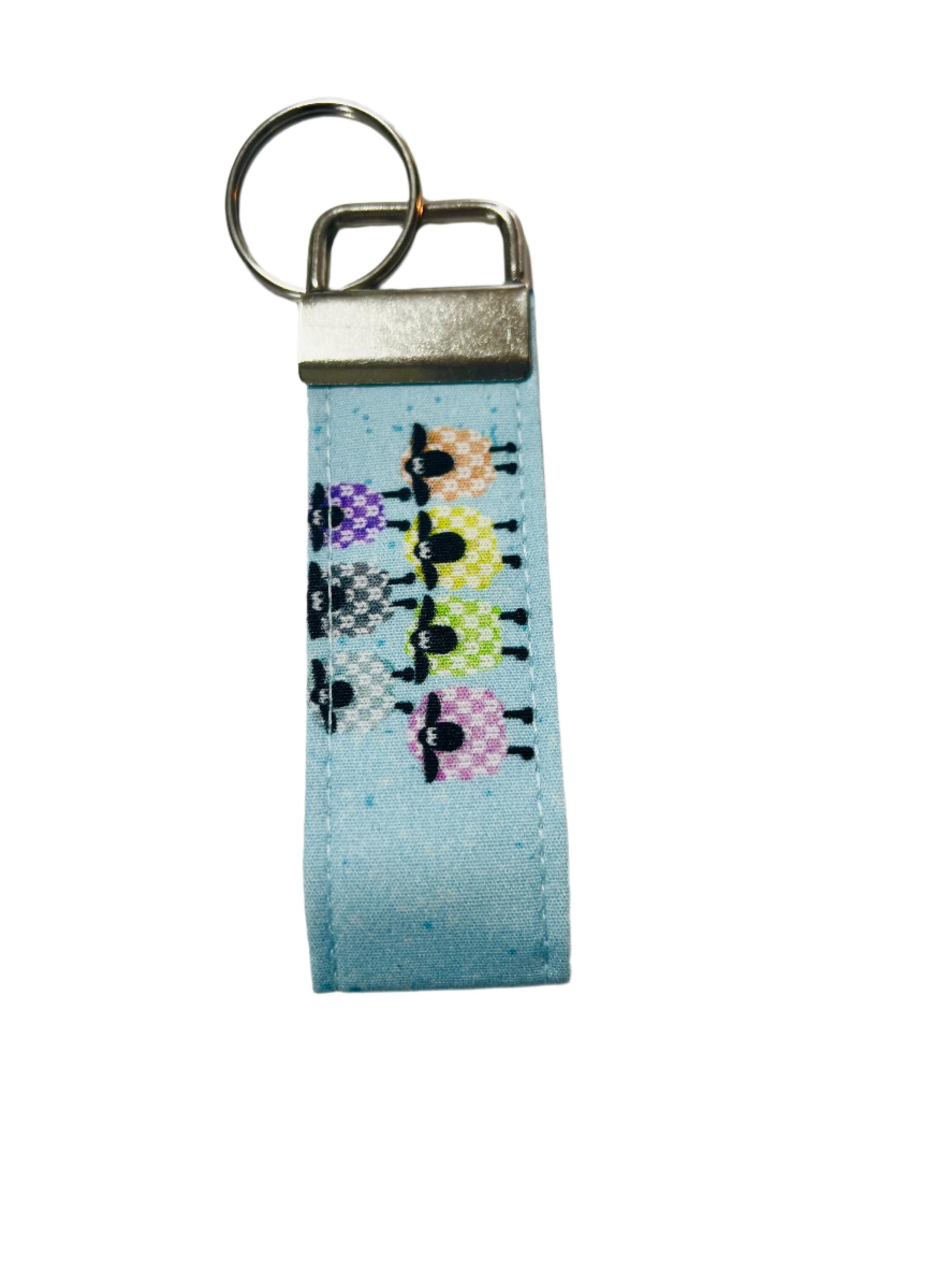 Handmade Sheep Keyring - Uphouse Crafts