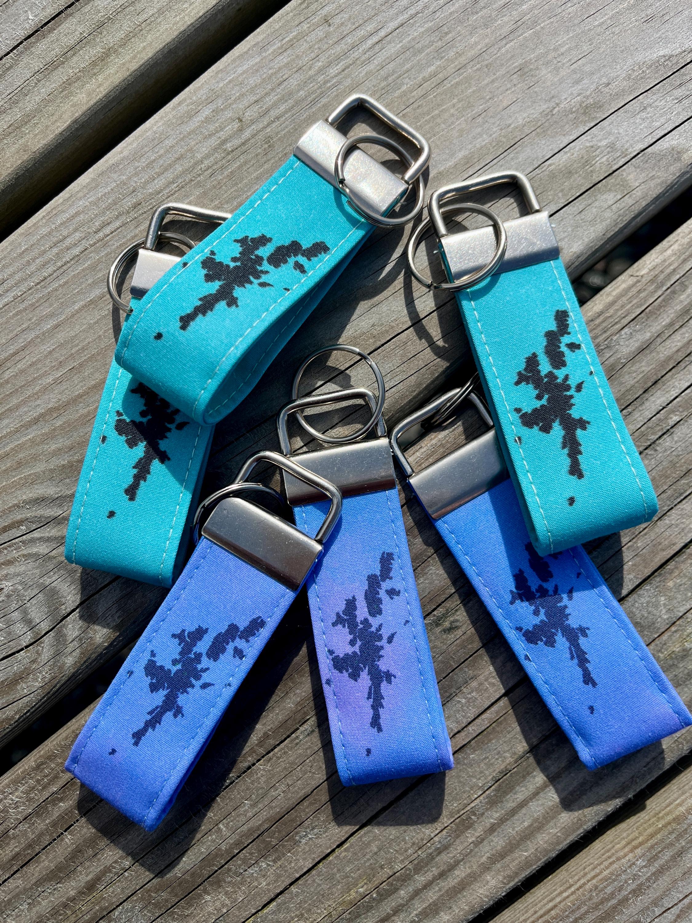 Handmade Shetland Keyring - Uphouse Crafts