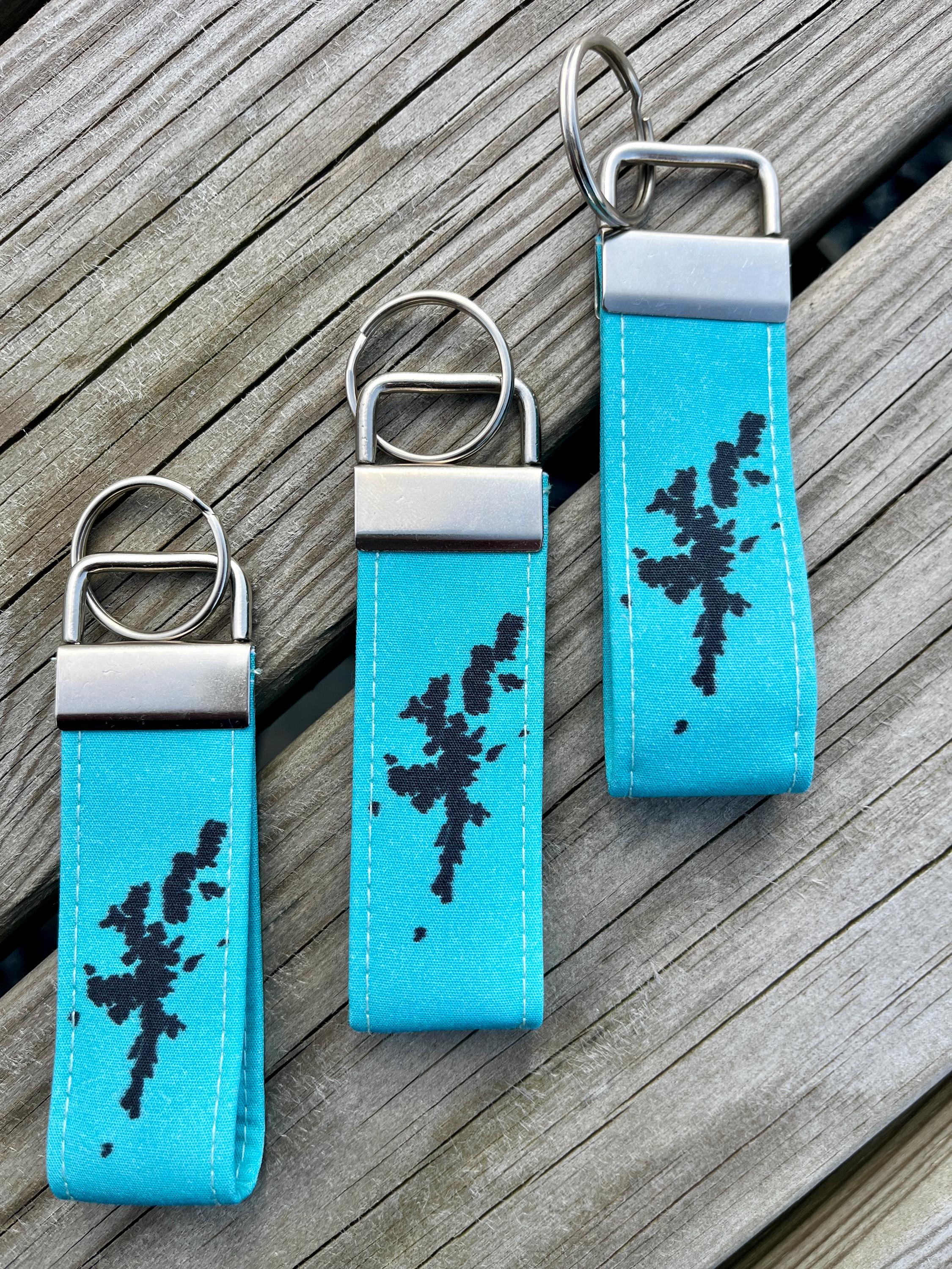 Handmade Shetland Keyring - Uphouse Crafts