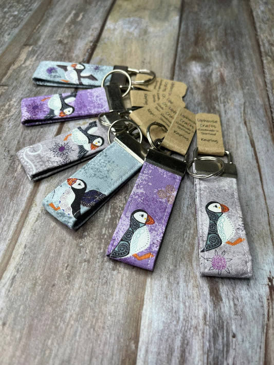 Puffin Keyring - Uphouse Crafts