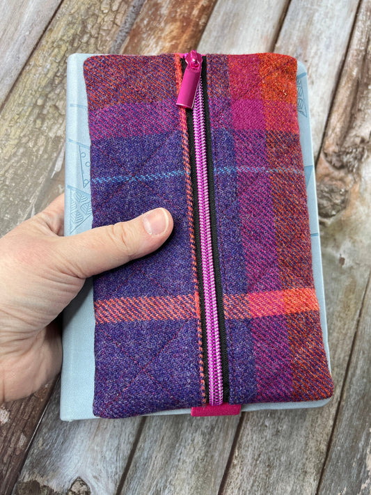 Shetland Sunset Tweed Notebook Pencil Case - Uphouse Crafts