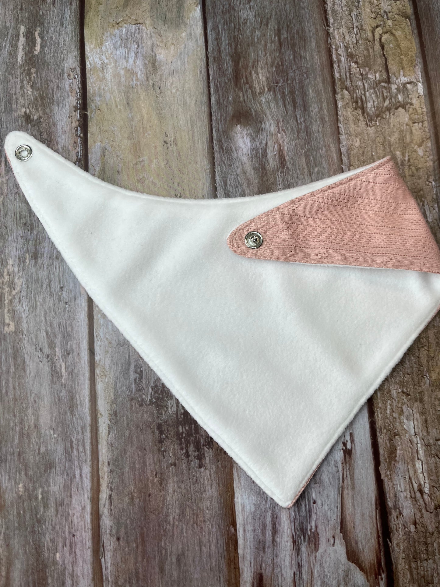 Baby Dribble Bib Pointelle Cotton Jersey - Uphouse Crafts