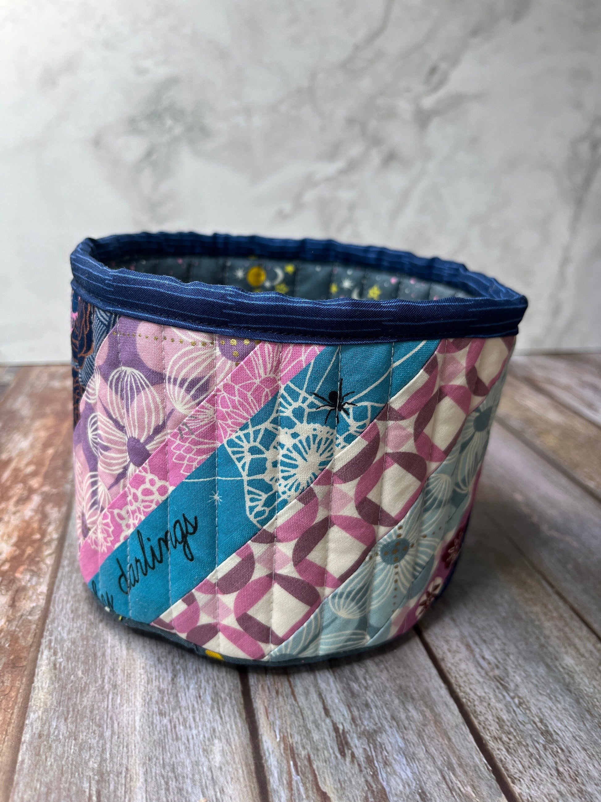 Medium Fabric Tub Limited Edition No M202403 - Uphouse Crafts