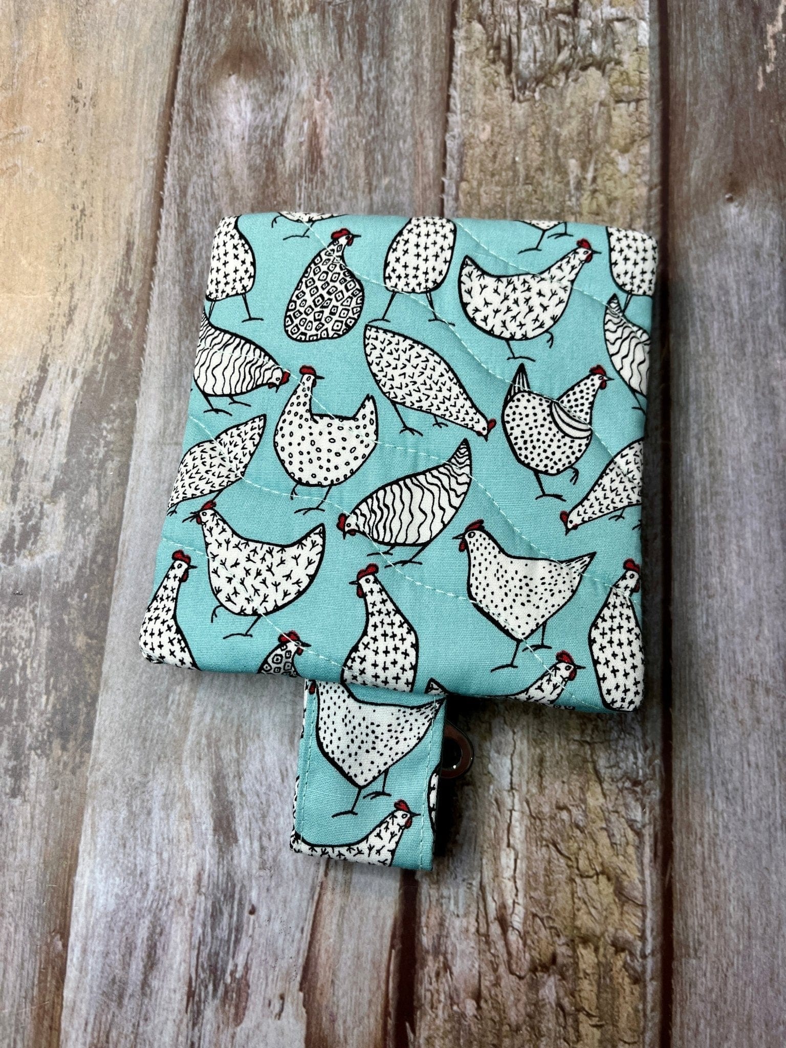 Mini Zip Pouch |Chickens