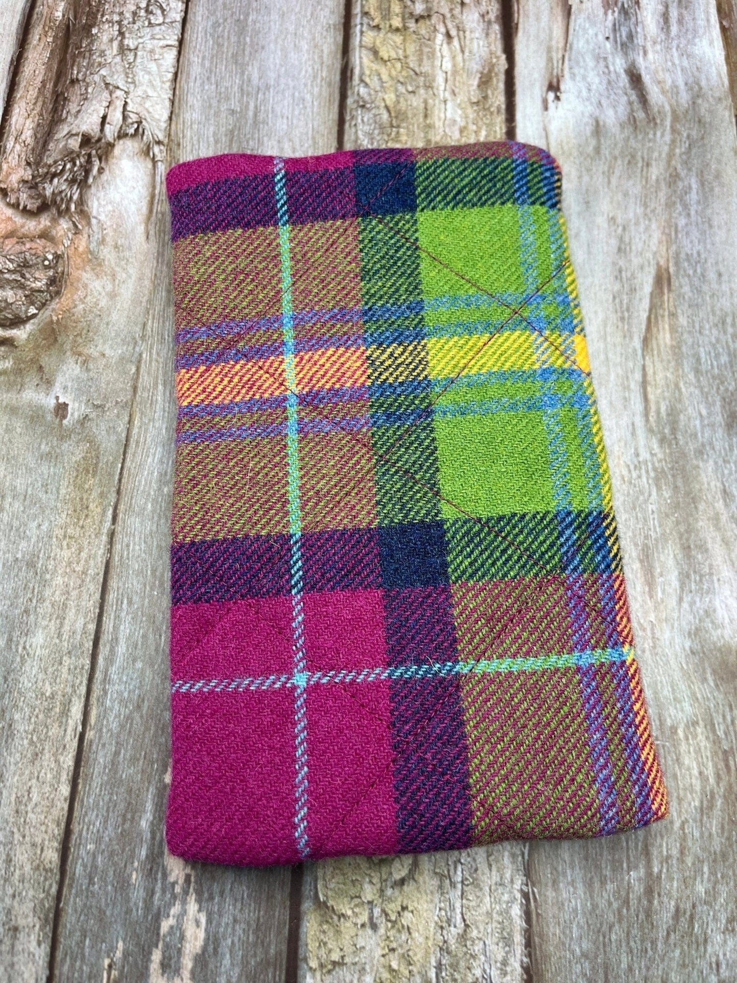 Notebook Pencil Case - Summer Heather Shetland Tweed