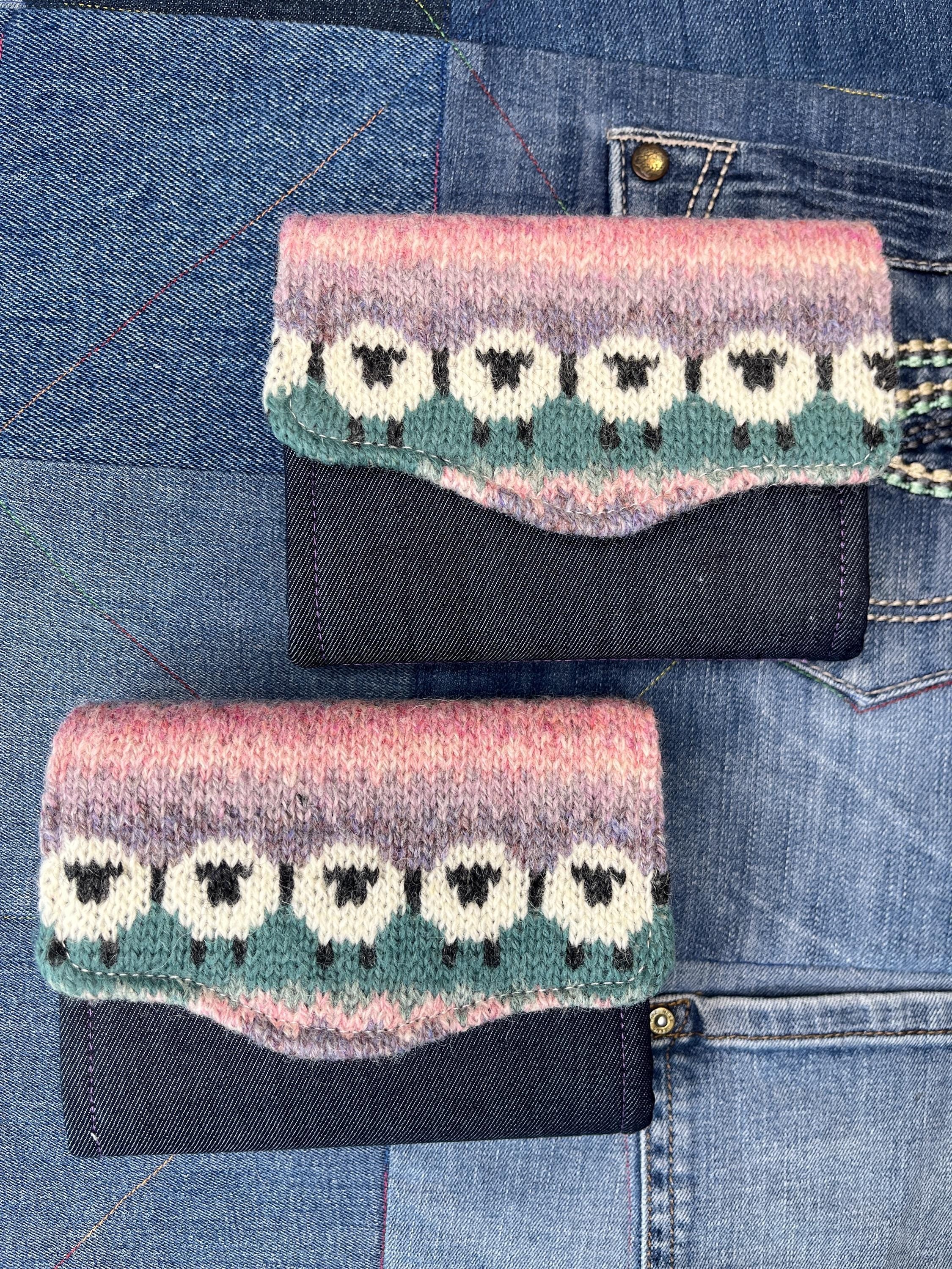 Pink Lilac Sheep Wool Purse - Uphouse Crafts