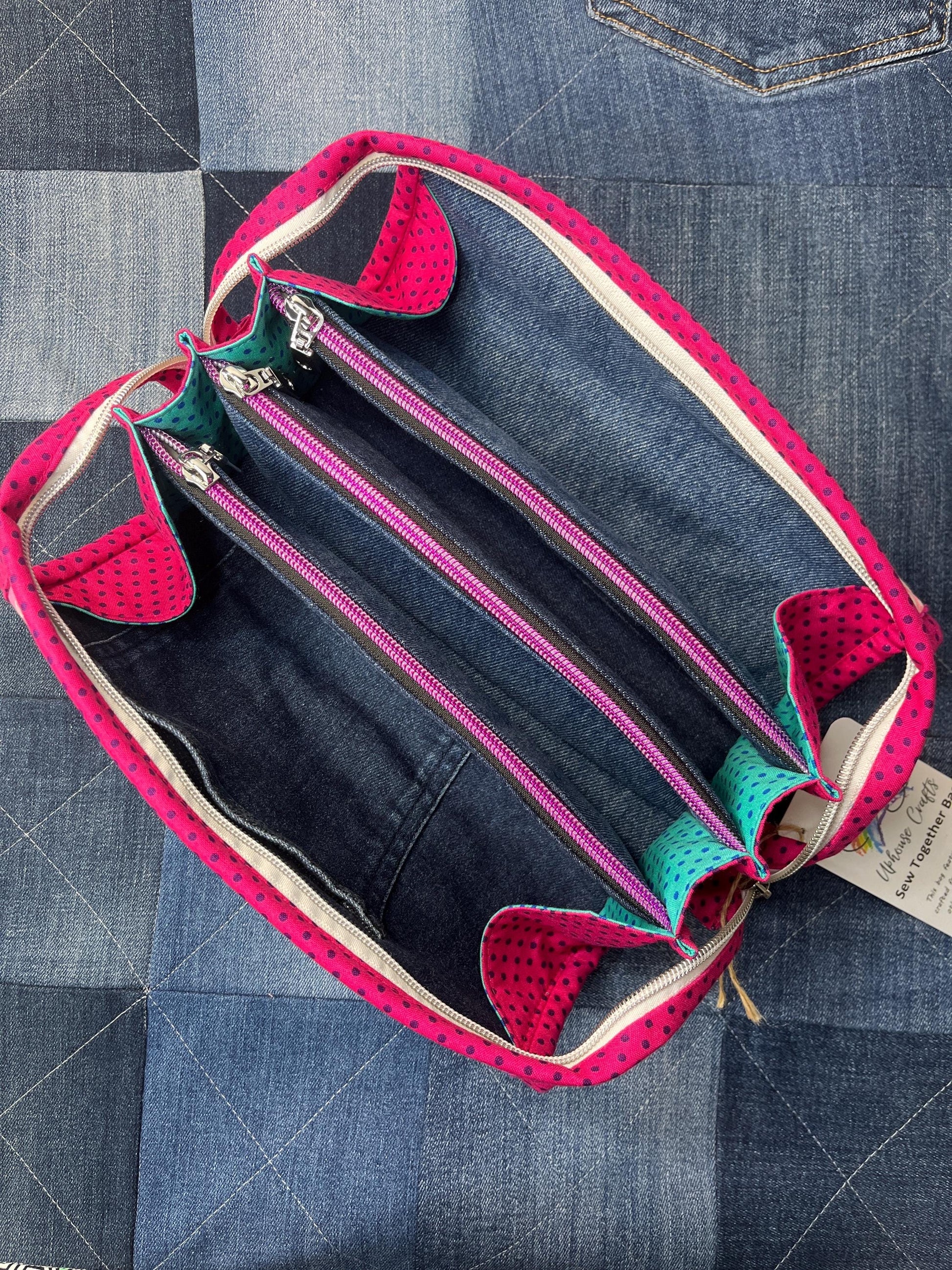 Pink Sew Together Bag - Uphouse Crafts