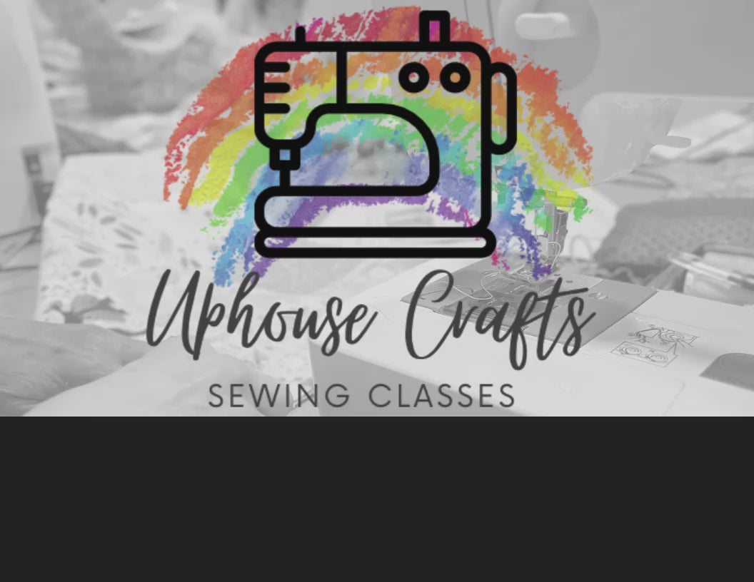 Load video: Uphouse crafts sewing lessons