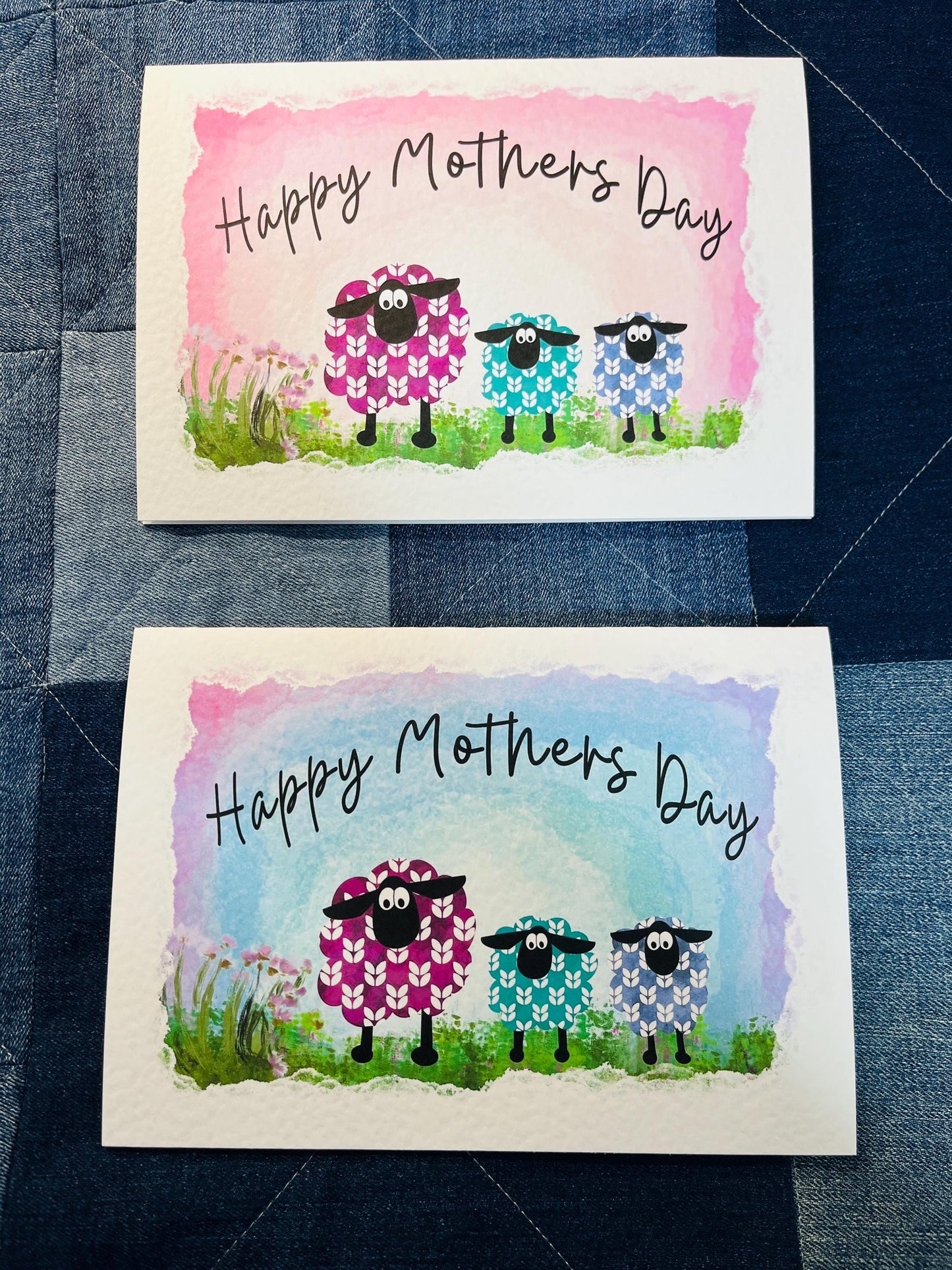 Puffin Mothers Day Card | Sheep Mothers Day Card