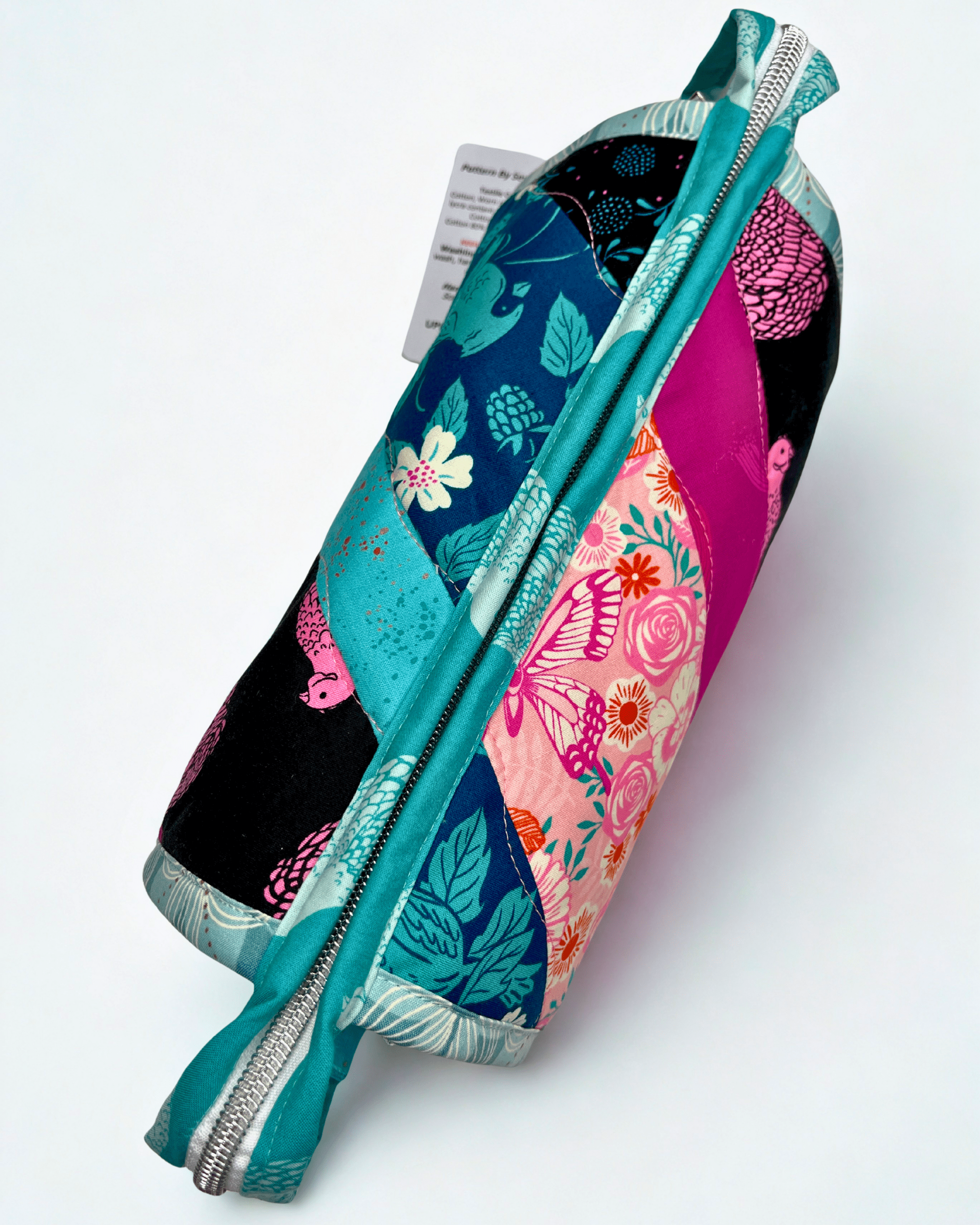 Sew Together Bag | Aqua Pink Mint| Craft Organisation - Uphouse Crafts