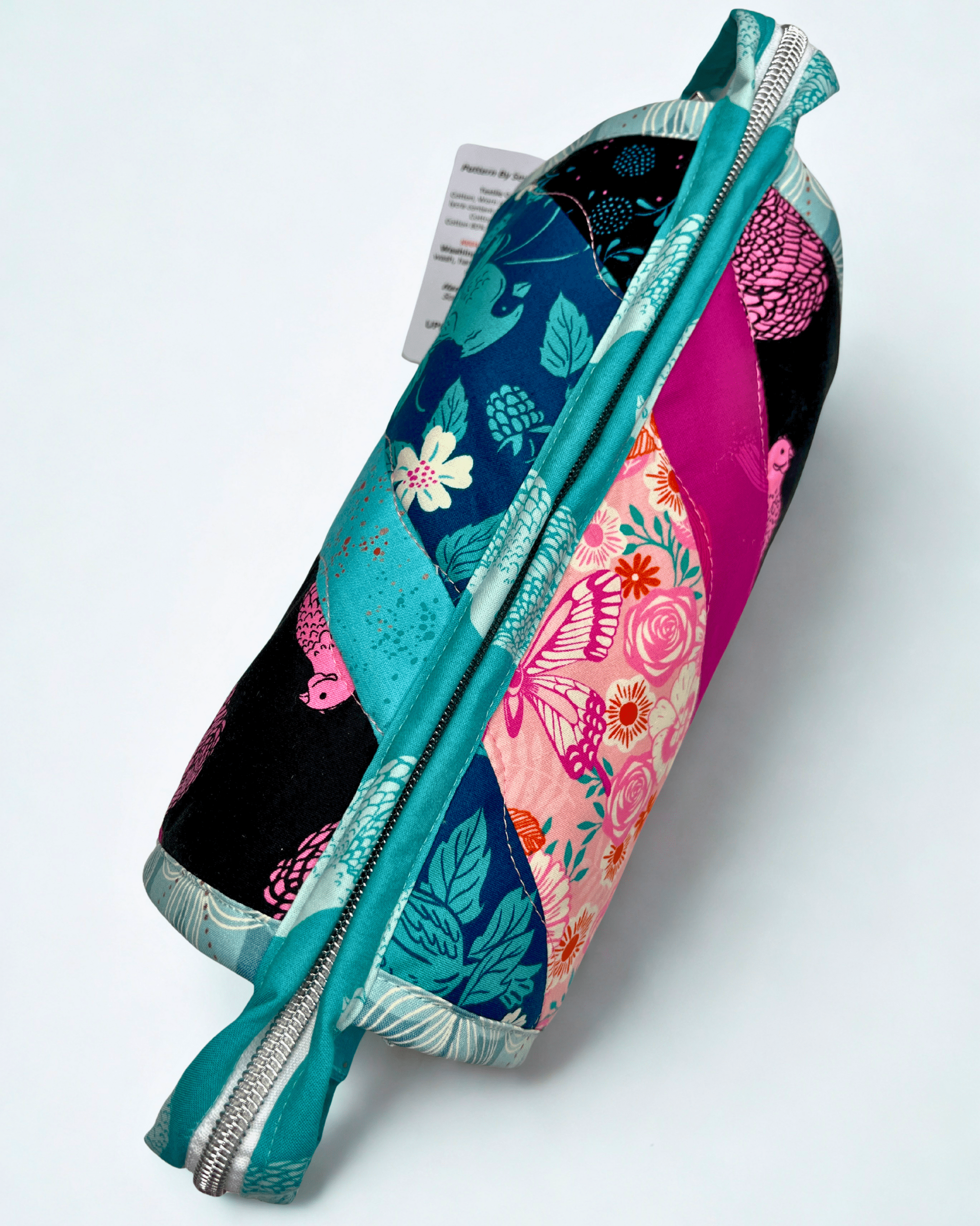 Sew Together Bag | Aqua Pink Mint| Craft Organisation - Uphouse Crafts