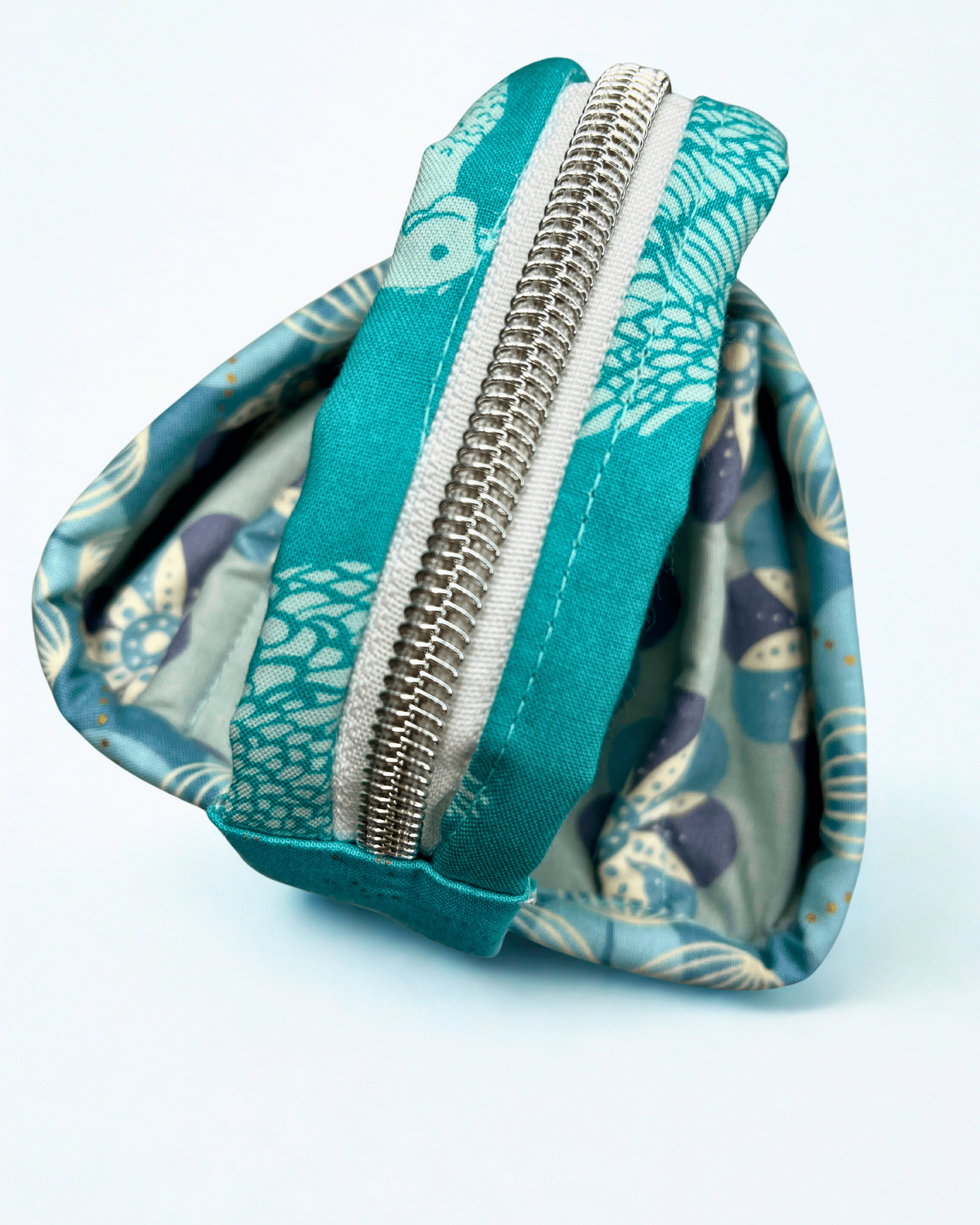 Sew Together Bag | Aqua Pink Mint| Craft Organisation - Uphouse Crafts
