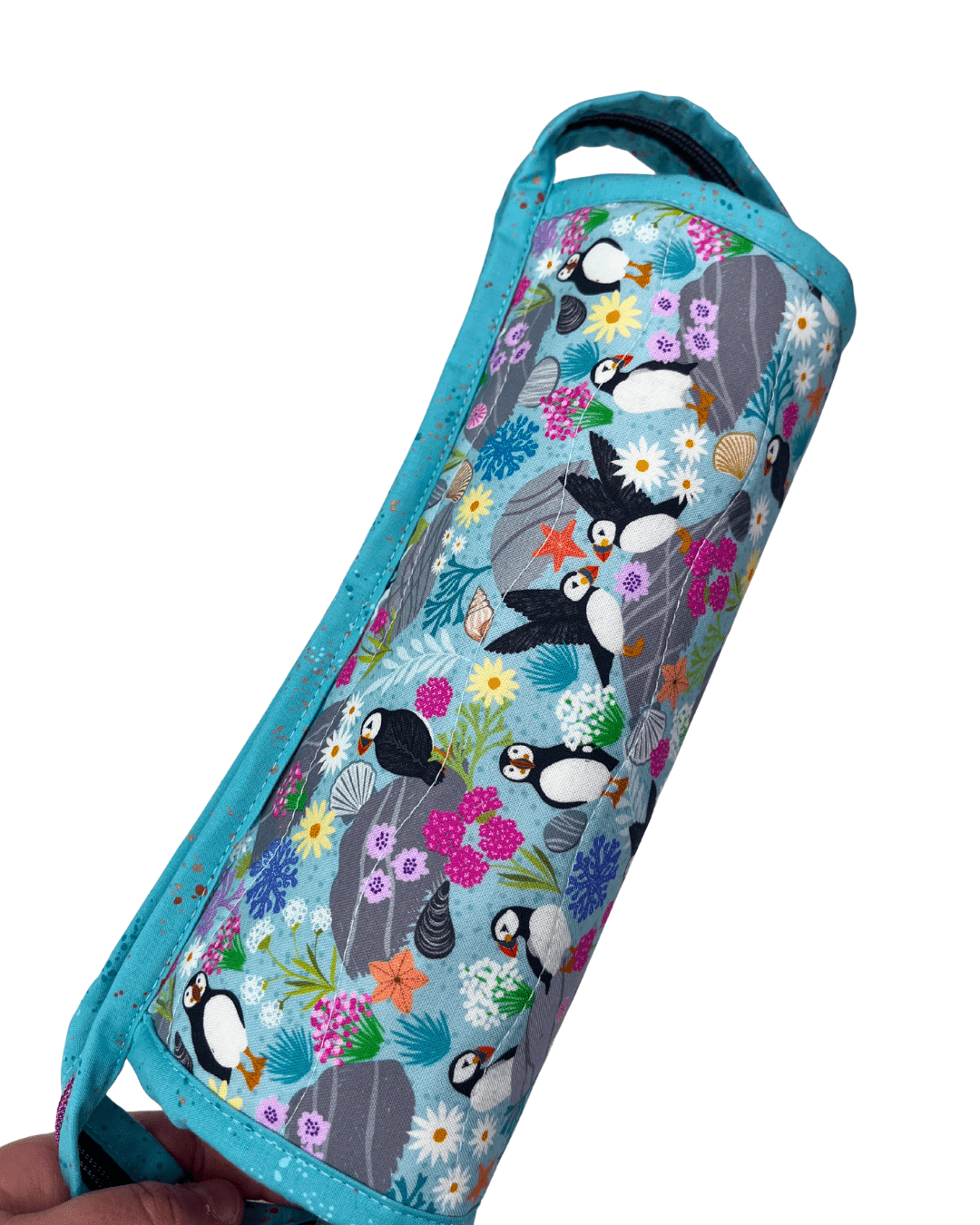 Sew Together Bag | Blue Mint Pink Puffin | Craft Organisation - Uphouse Crafts