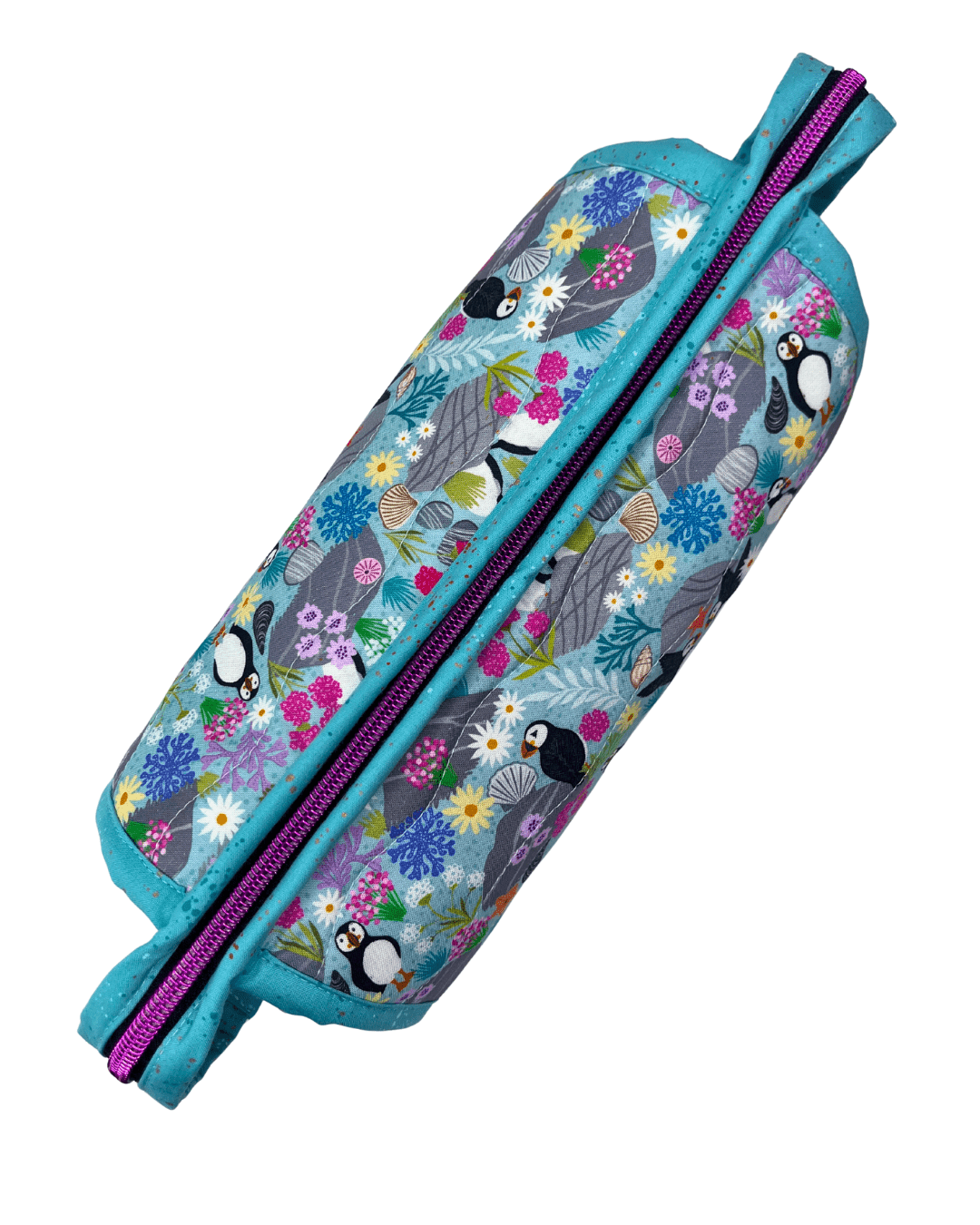 Sew Together Bag | Blue Mint Pink Puffin | Craft Organisation - Uphouse Crafts