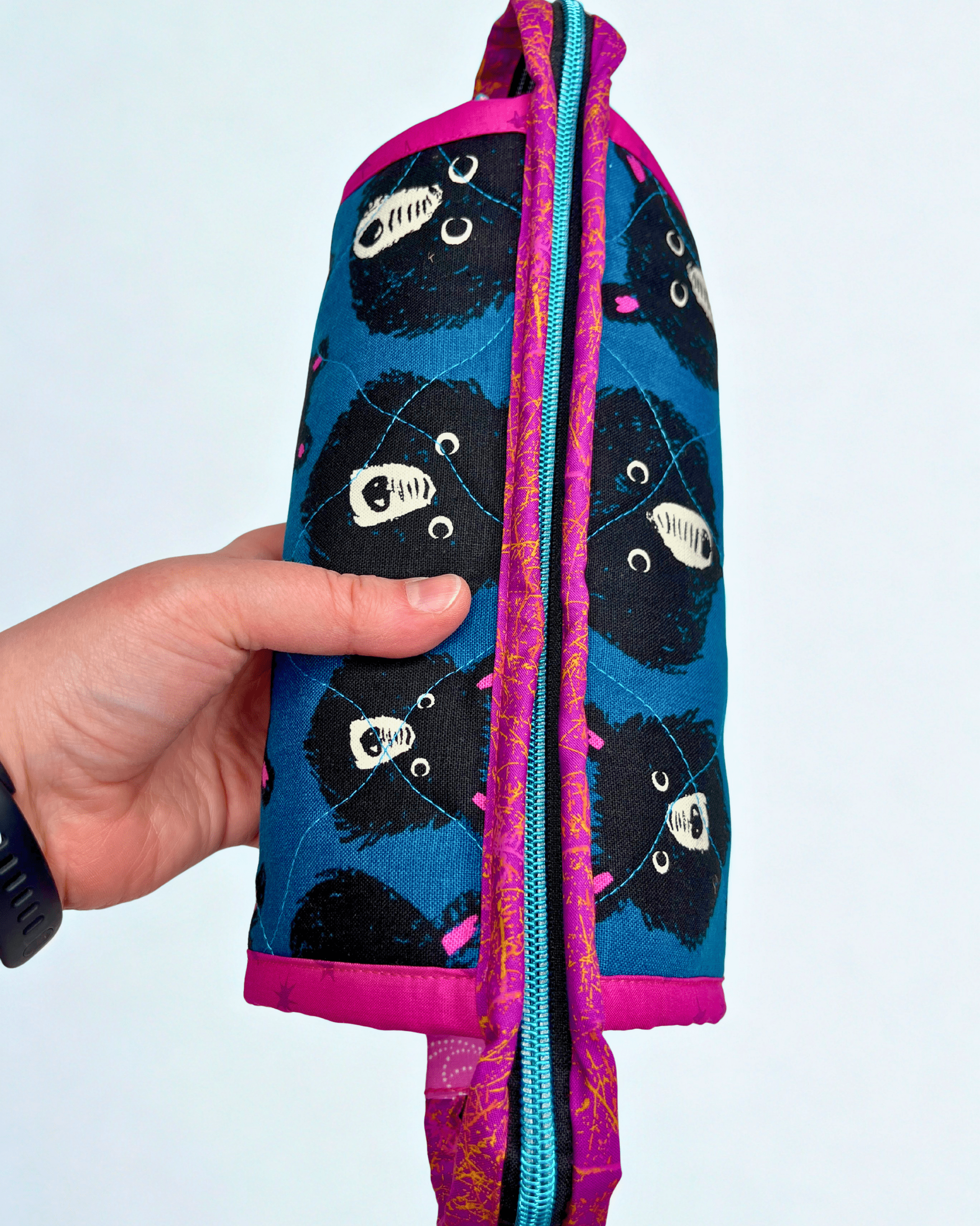 Sew Together Bag | Blue Pink Bears | Craft Organisation - Uphouse Crafts