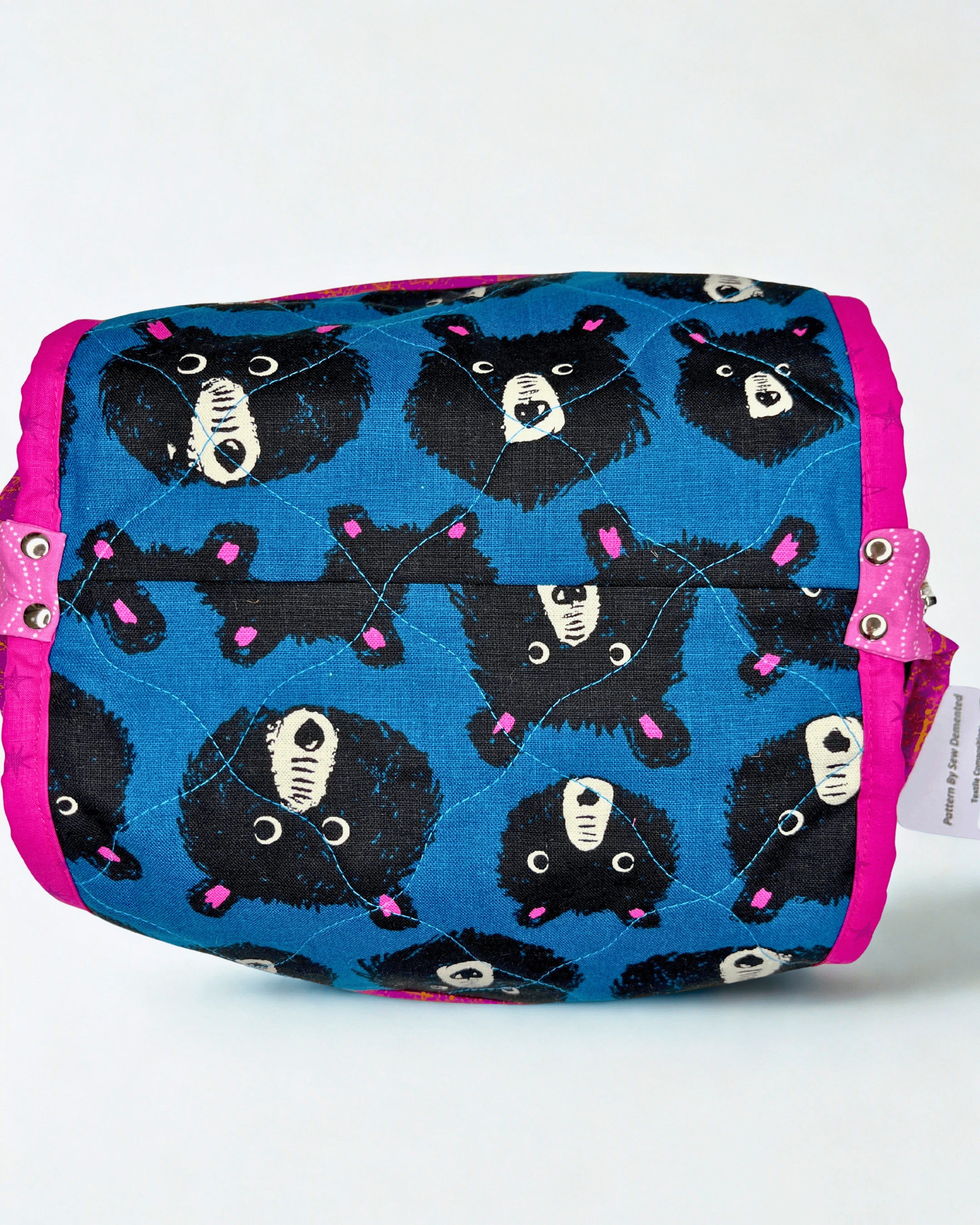 Sew Together Bag | Blue Pink Bears | Craft Organisation - Uphouse Crafts