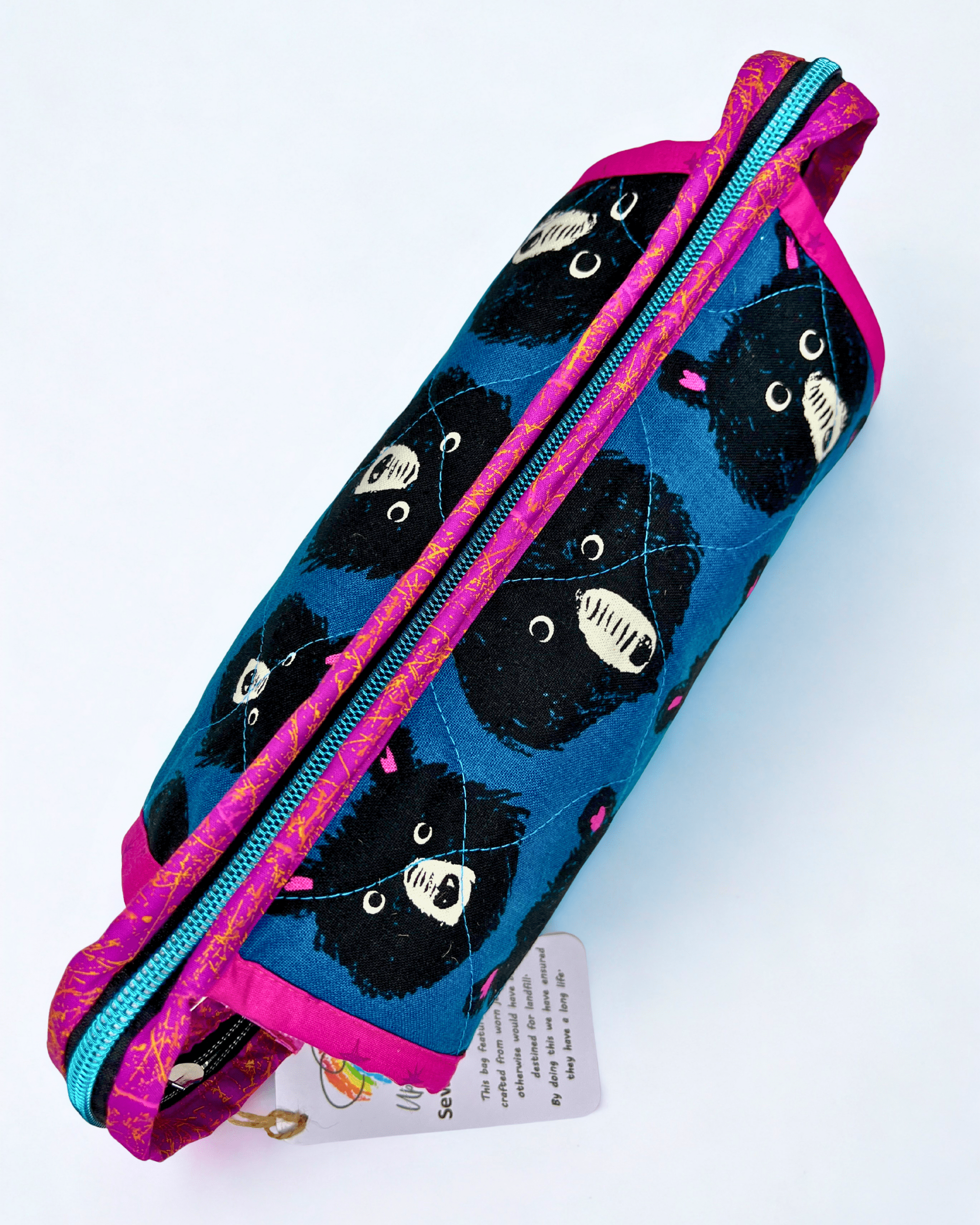 Sew Together Bag | Blue Pink Bears | Craft Organisation - Uphouse Crafts