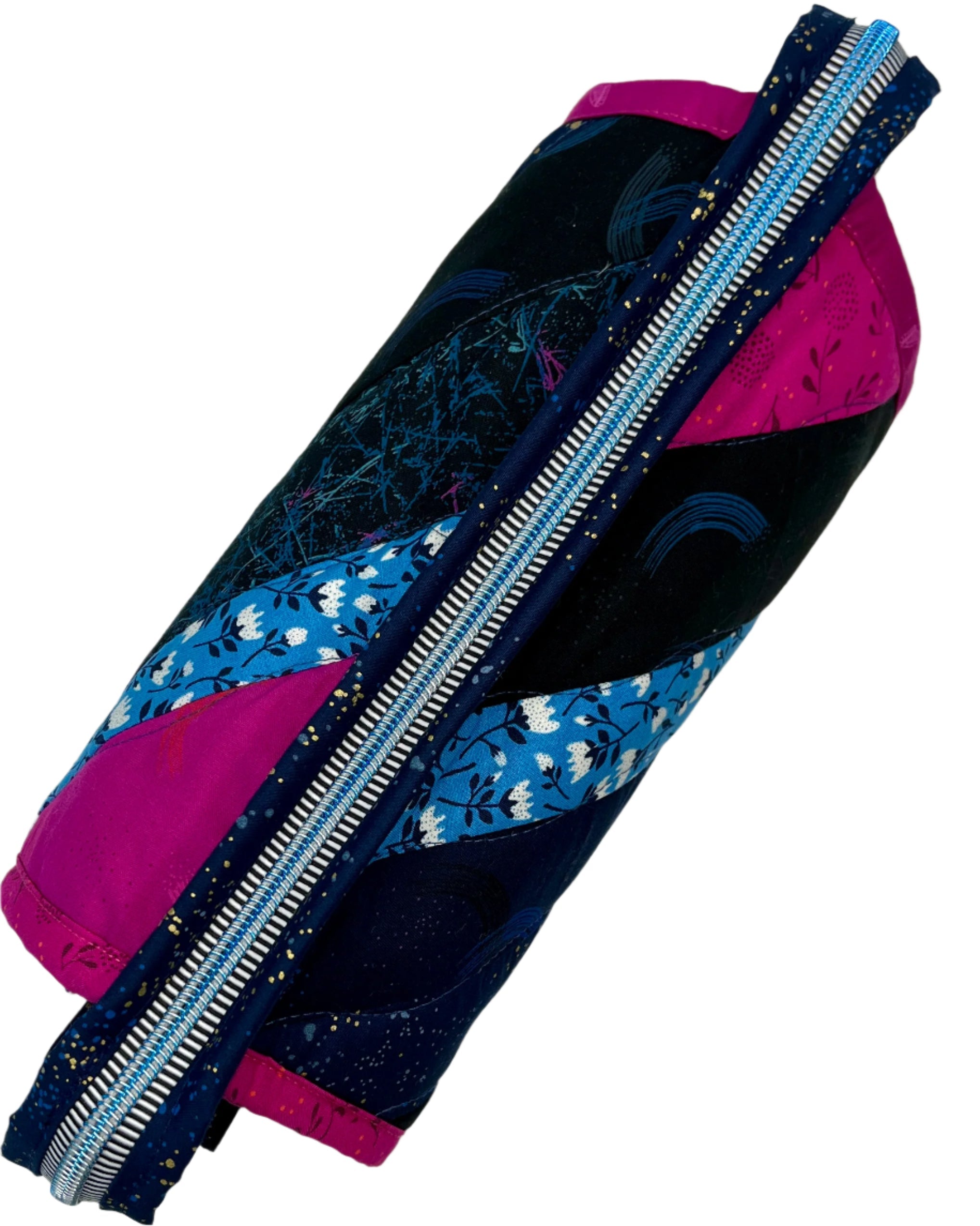 Sew Together Bag | Blue Pink Black | Craft Organisation - Uphouse Crafts