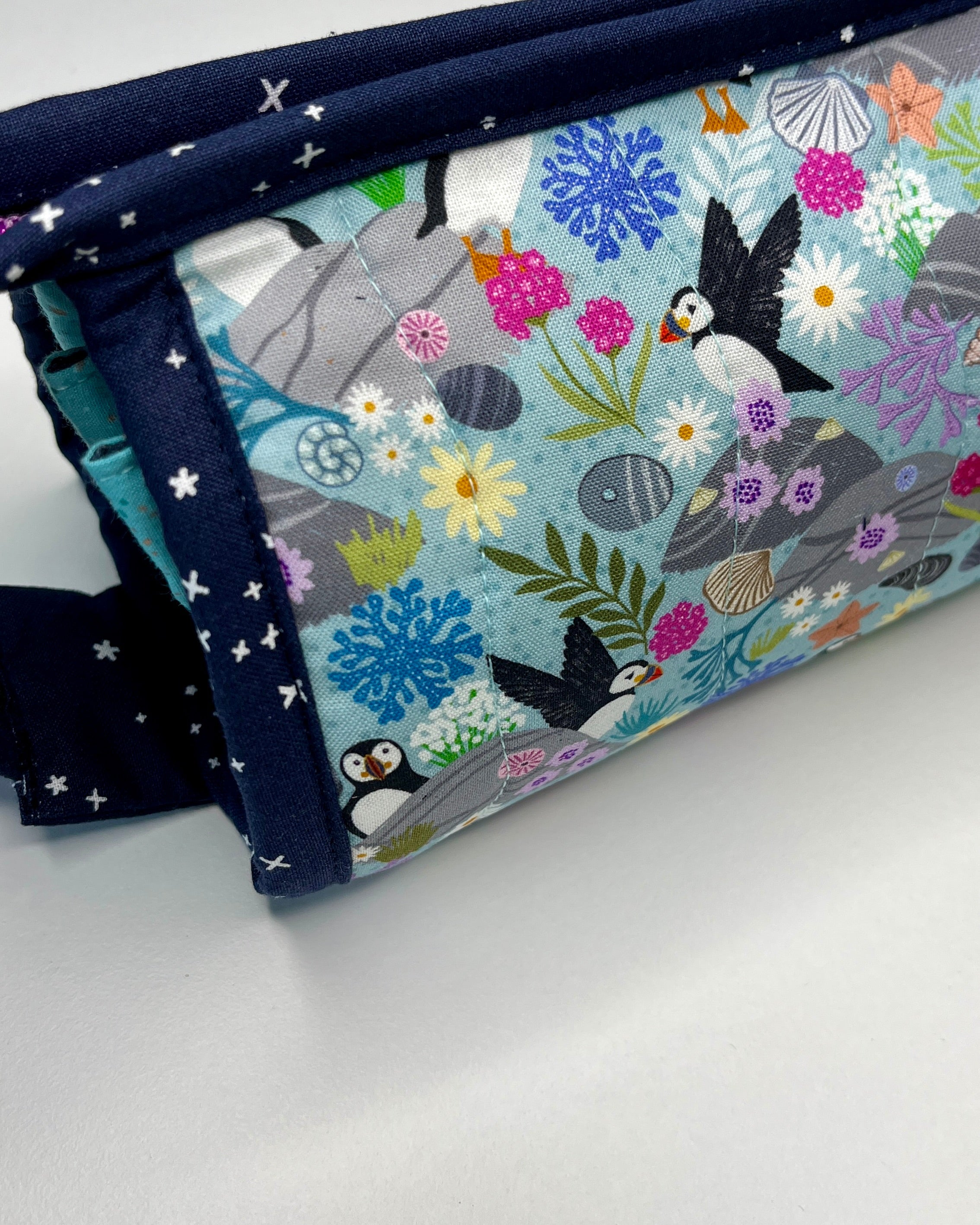 Sew Together Bag | Blue Puffin 2 | Craft Organisation - Uphouse Crafts