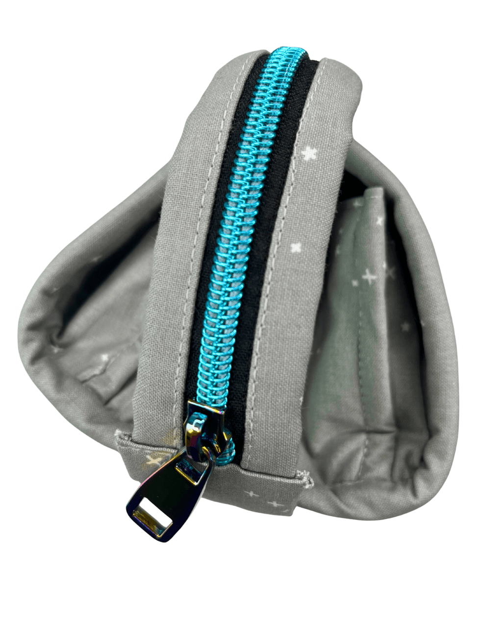 Sew Together Bag | Navy Blue Grey Aqua Puffin | Craft Organisation - Uphouse Crafts