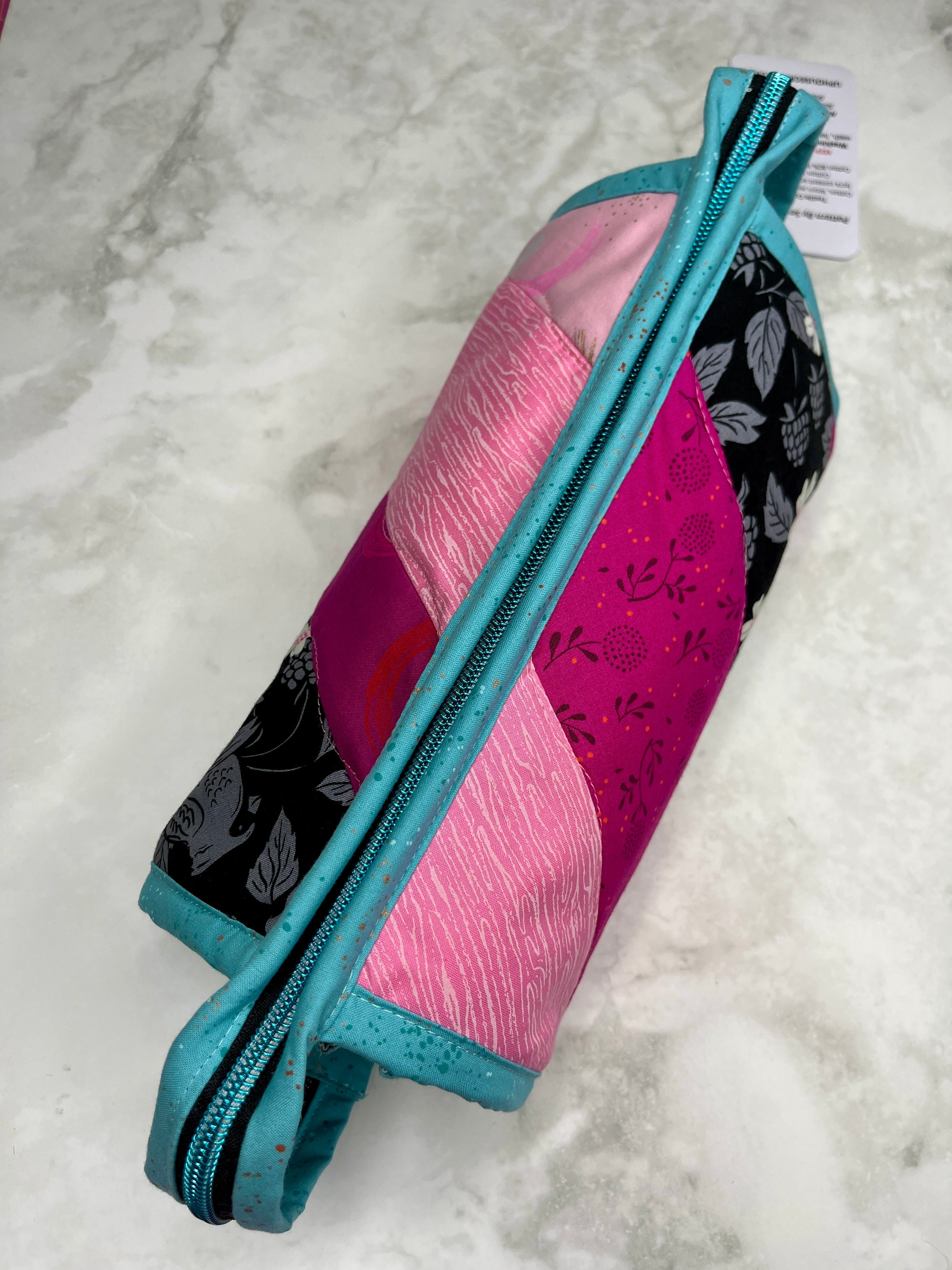 Sew Together Bag | Pink Black Mint| Craft Organisation - Uphouse Crafts