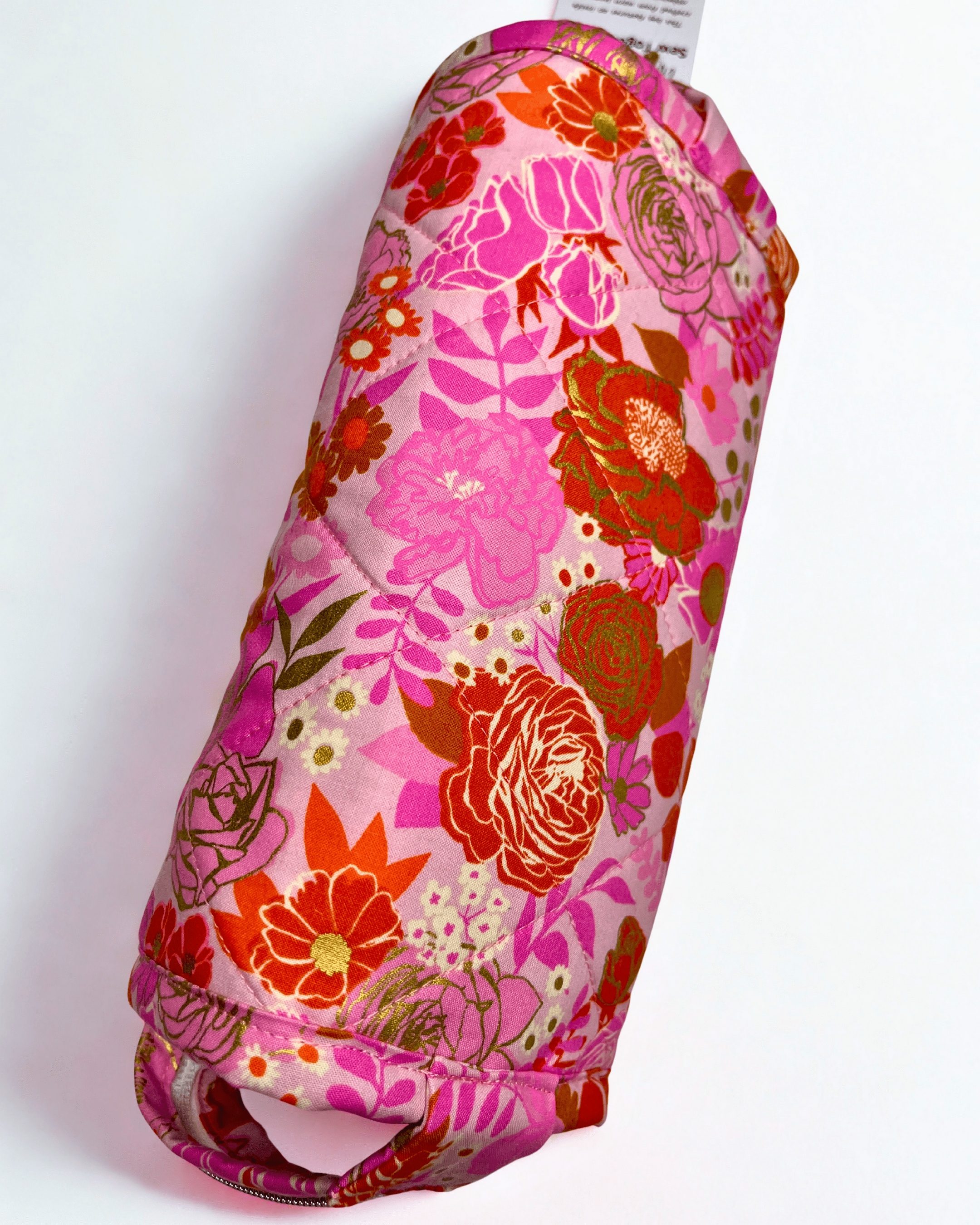 Sew Together Bag | Pink Gold Orange| Craft Organisation - Uphouse Crafts