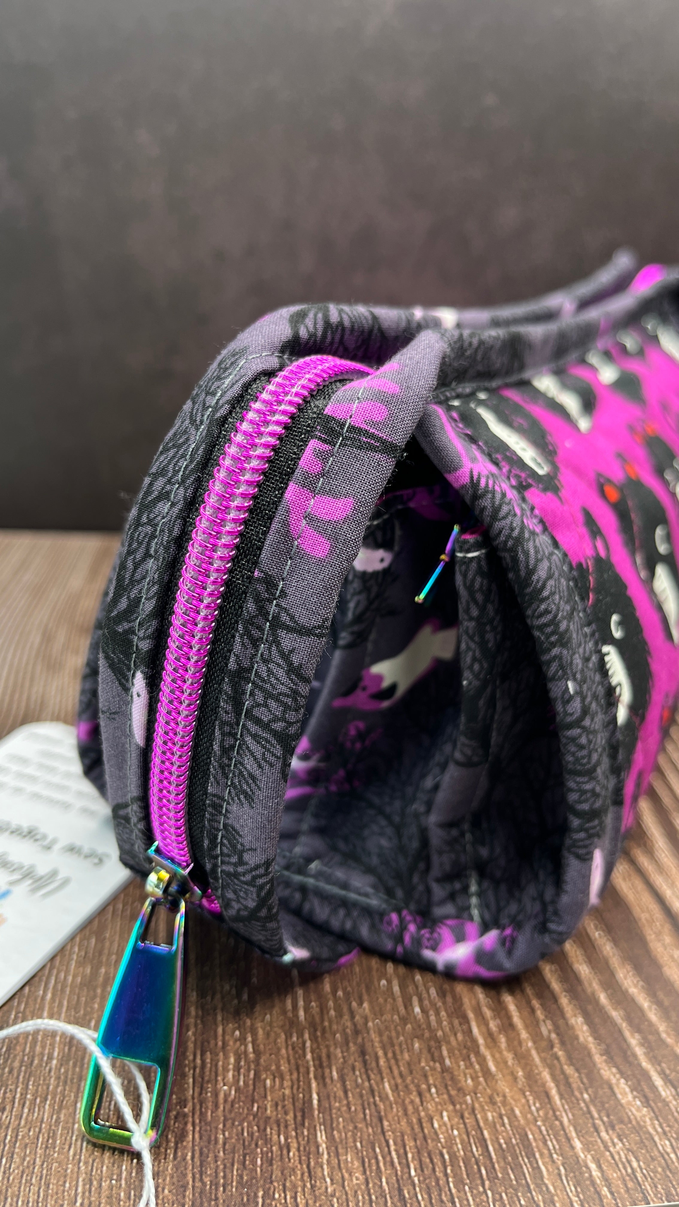 Sew Together Bag | Pink Grey Bears | Craft Organisation - Uphouse Crafts